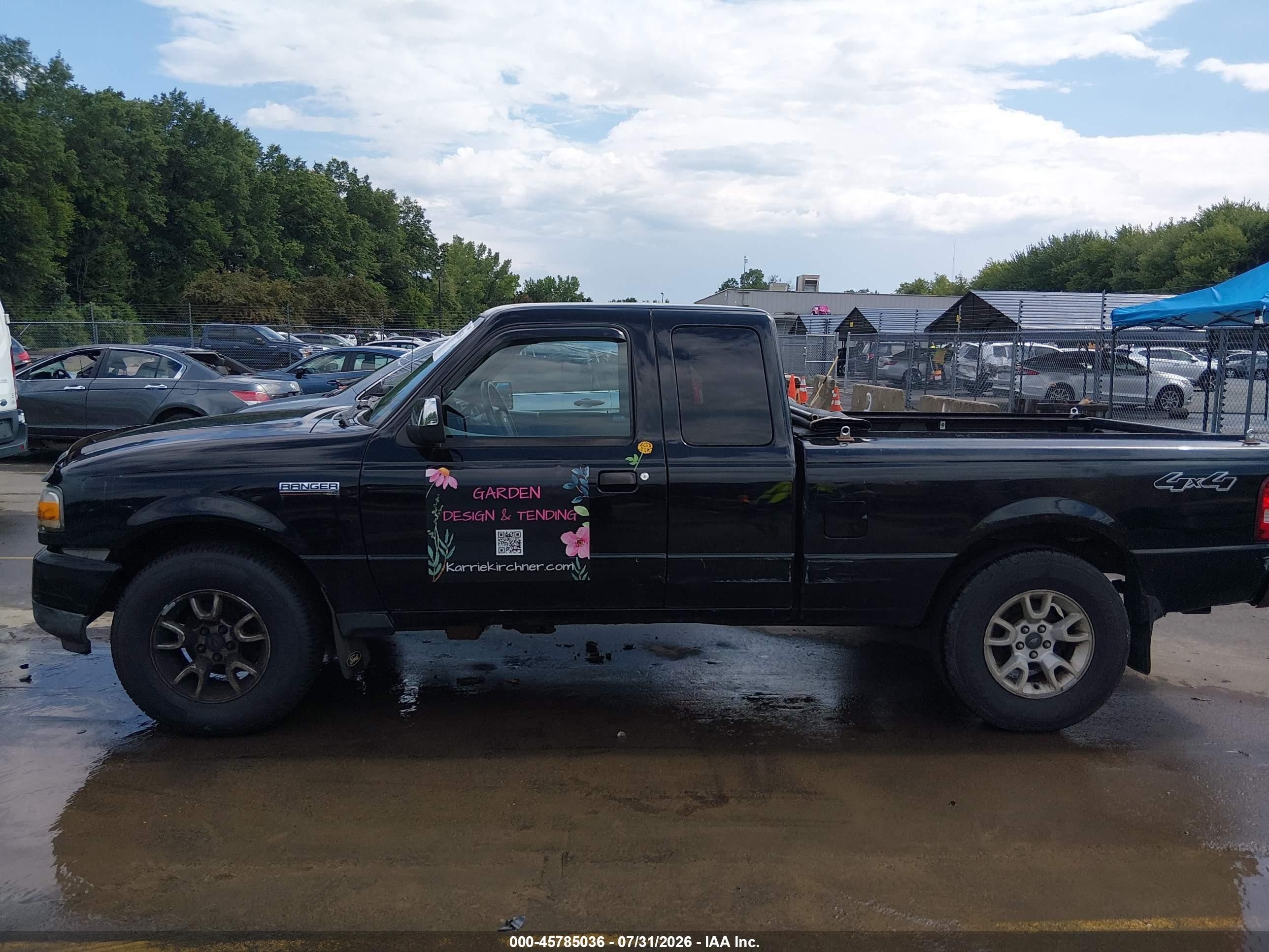 2010 Ford Ranger Sport/xlt Черный vin: 1FTLR4FE2APA14861