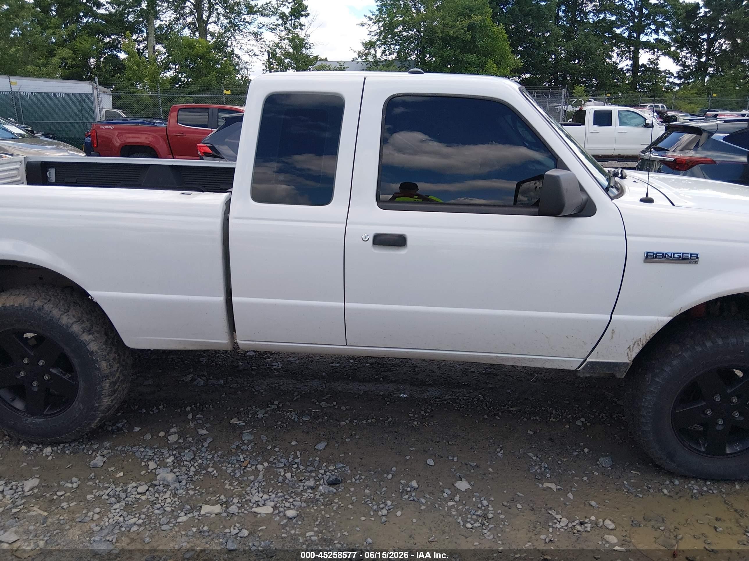 2010 Ford Ranger Sport/xlt White vin: 1FTLR4FE2APA64045