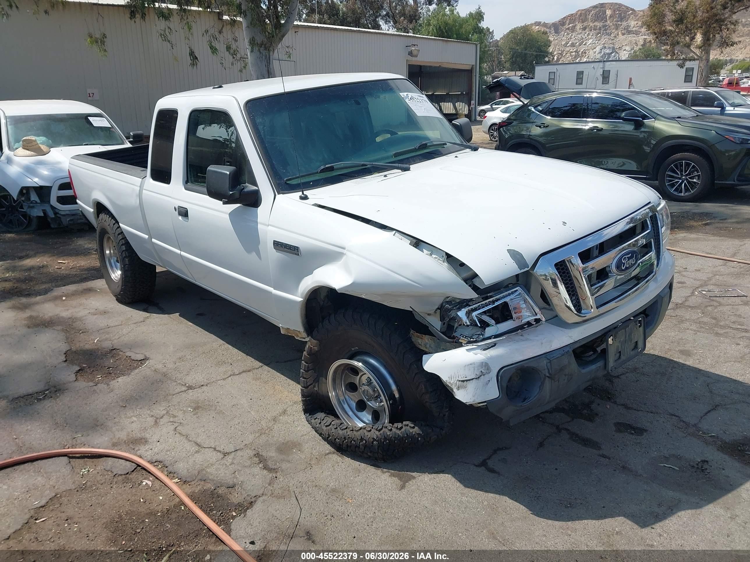 2011 Ford Ranger Sport/xlt White vin: 1FTLR4FE2BPA25313