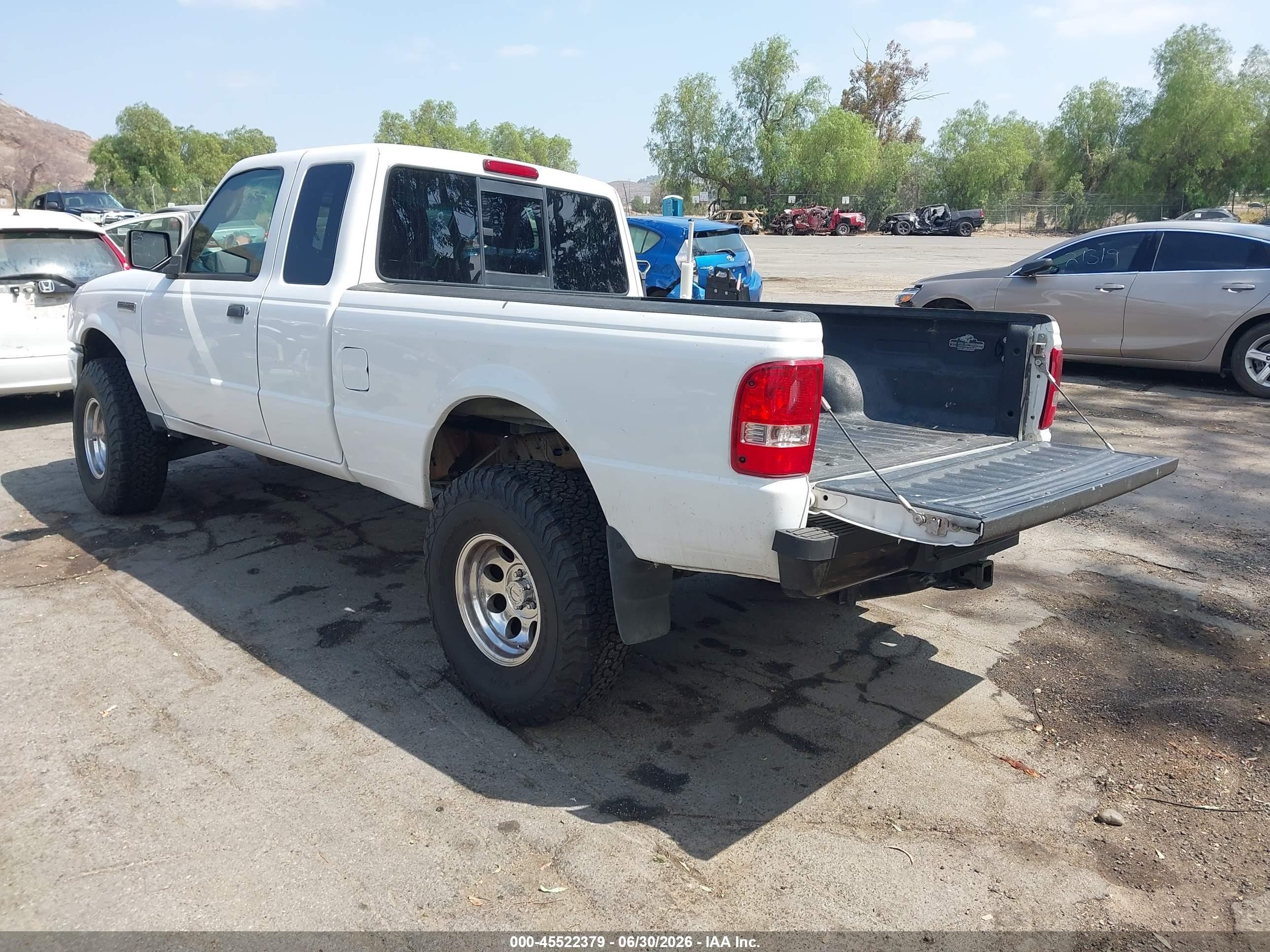 2011 Ford Ranger Sport/xlt White vin: 1FTLR4FE2BPA25313