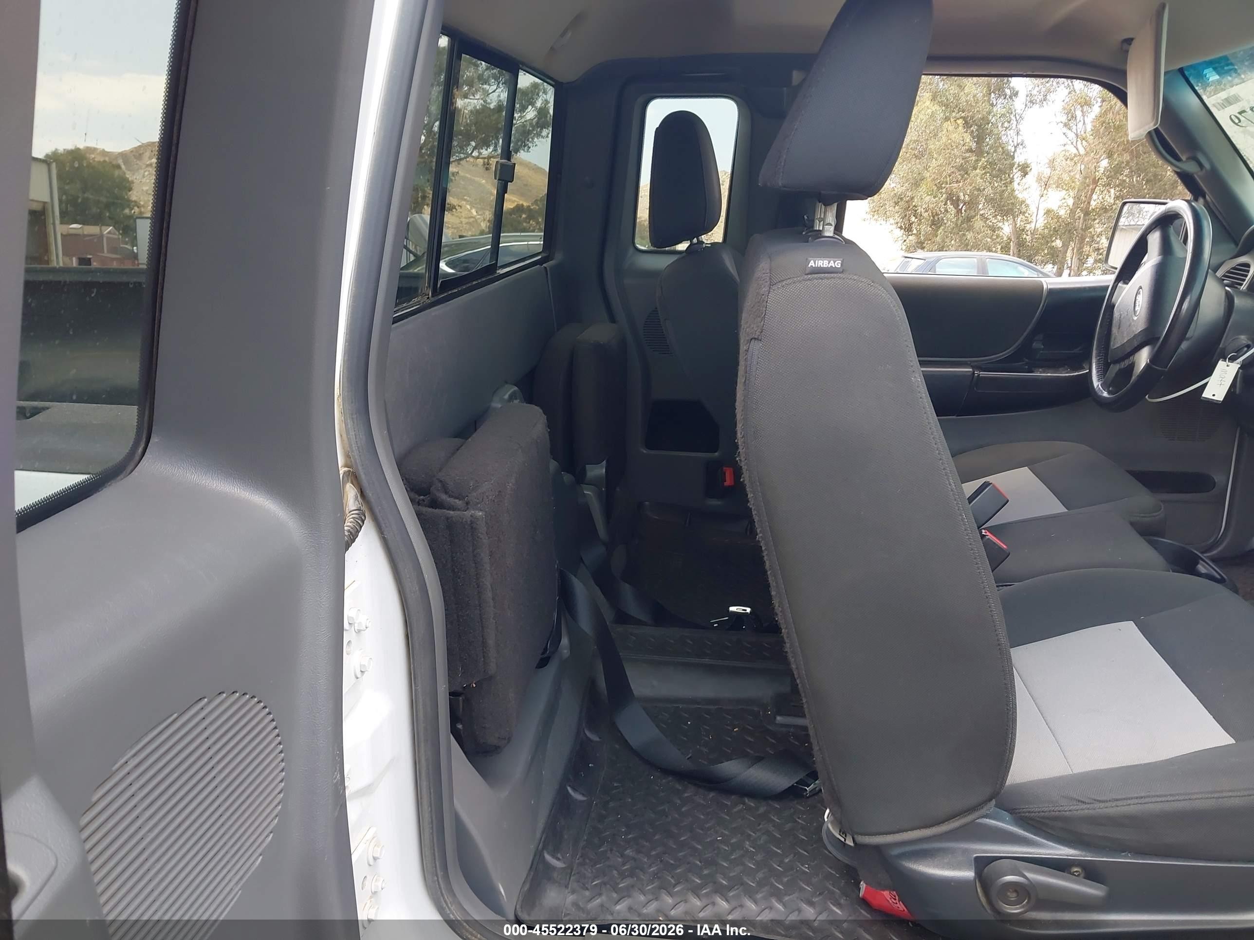 2011 Ford Ranger Sport/xlt White vin: 1FTLR4FE2BPA25313