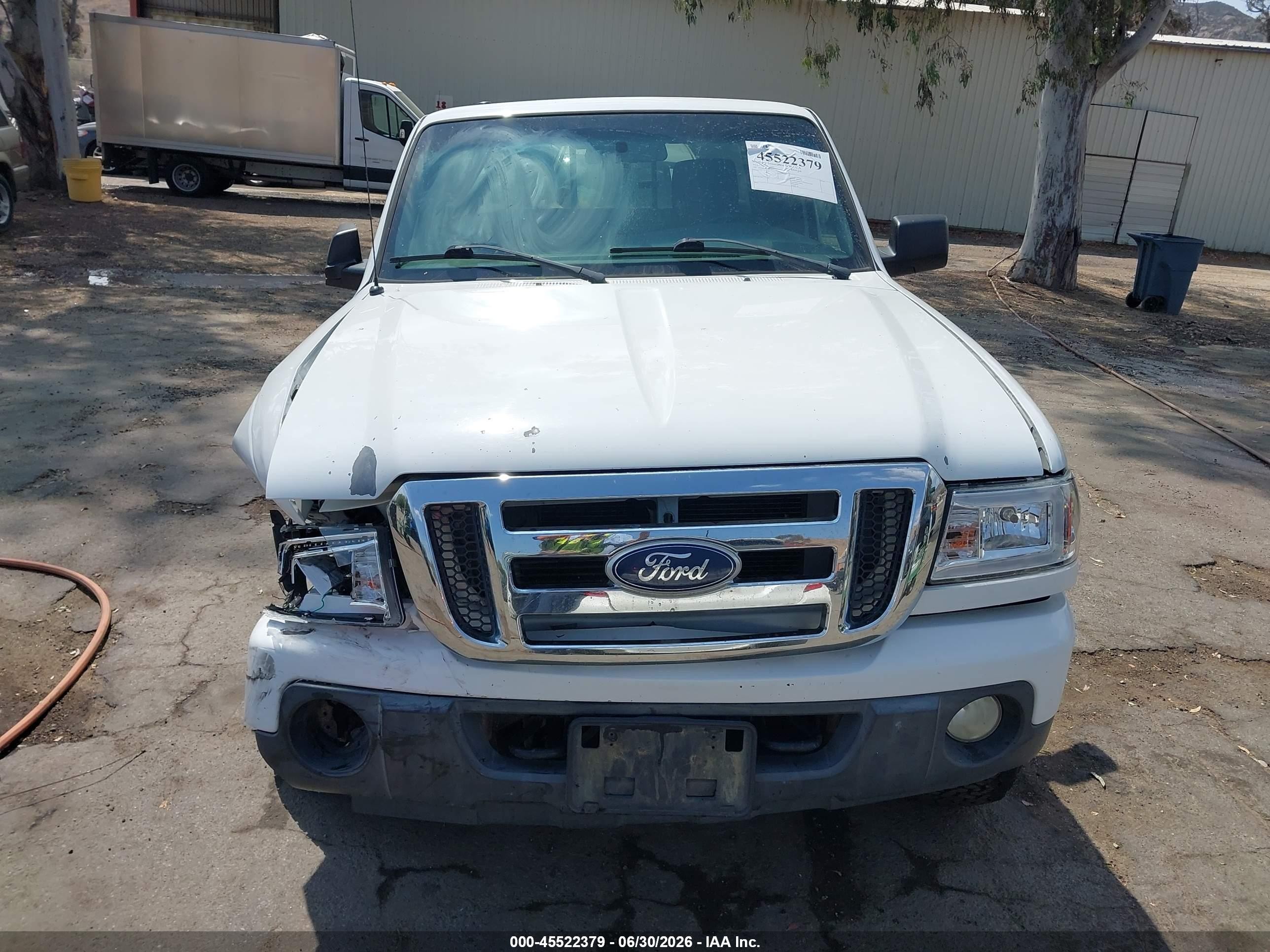 2011 Ford Ranger Sport/xlt White vin: 1FTLR4FE2BPA25313