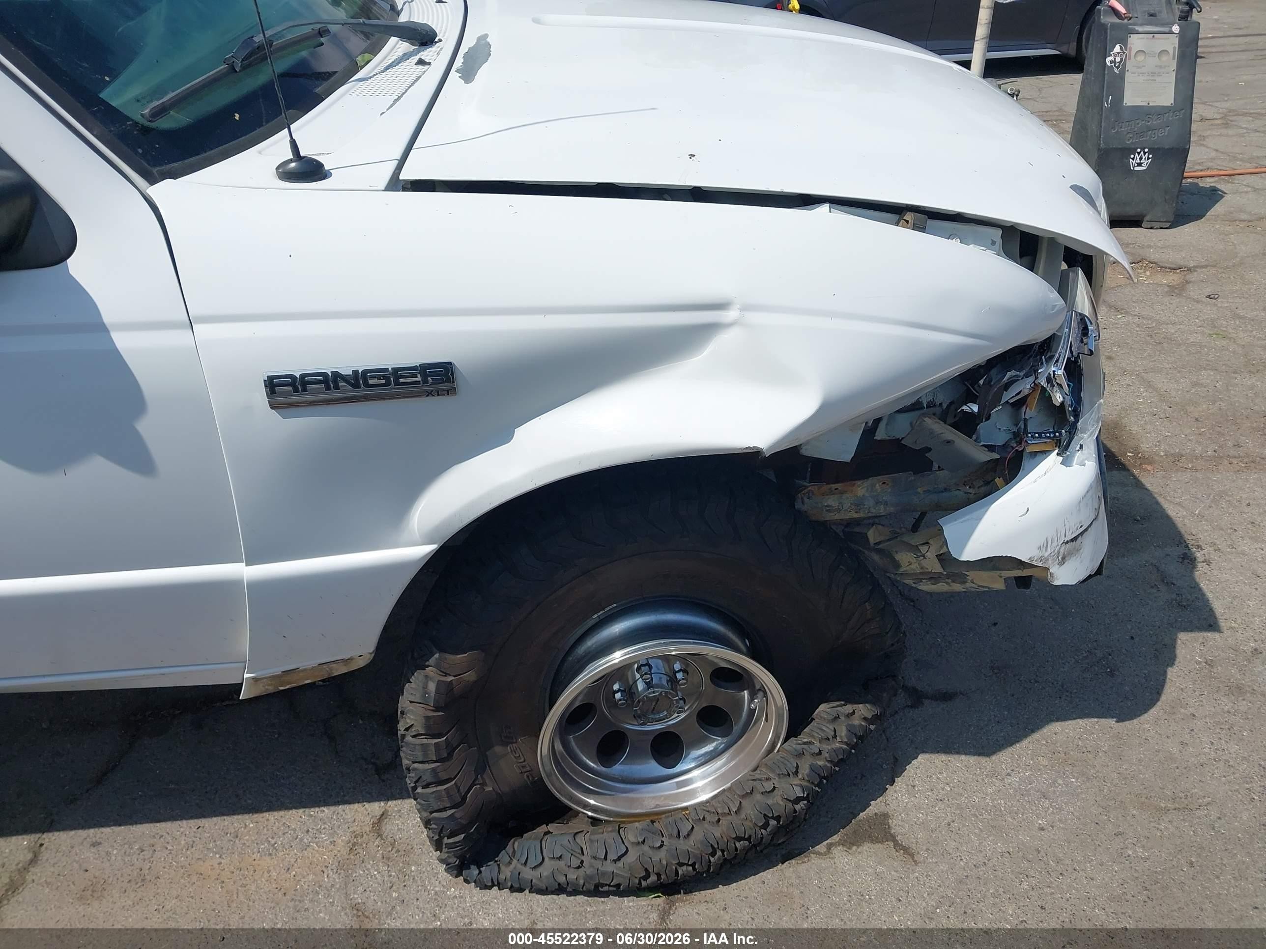 2011 Ford Ranger Sport/xlt White vin: 1FTLR4FE2BPA25313