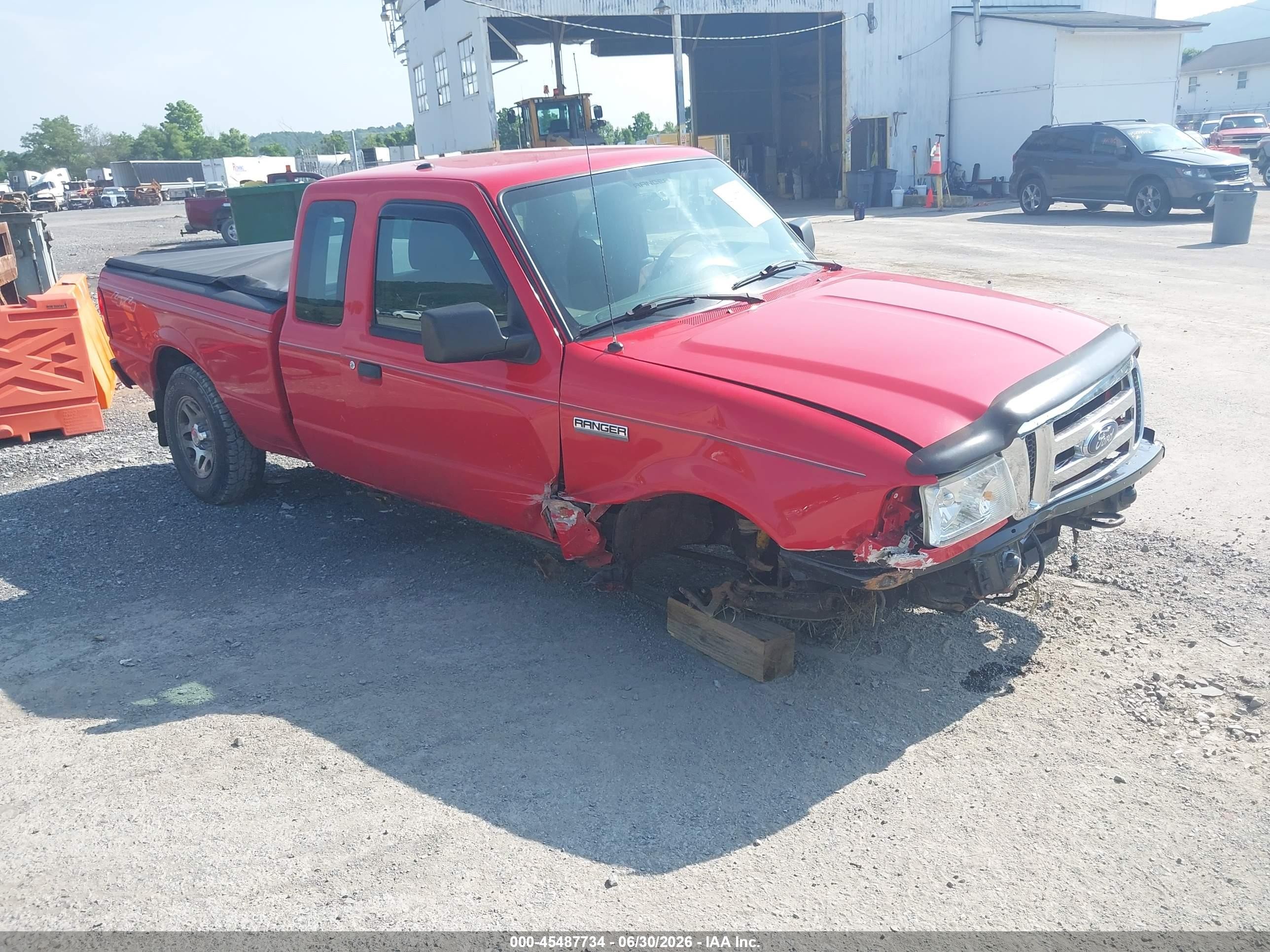 2011 Ford Ranger Sport/xlt Red vin: 1FTLR4FE2BPB14153