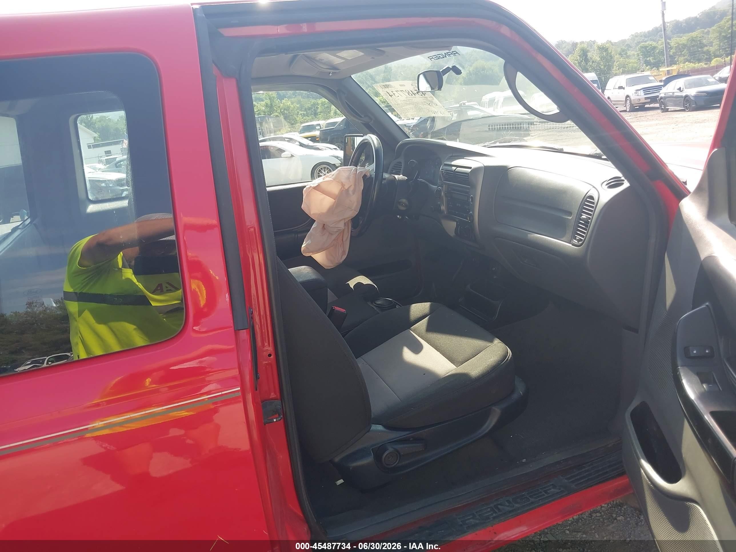 2011 Ford Ranger Sport/xlt Red vin: 1FTLR4FE2BPB14153