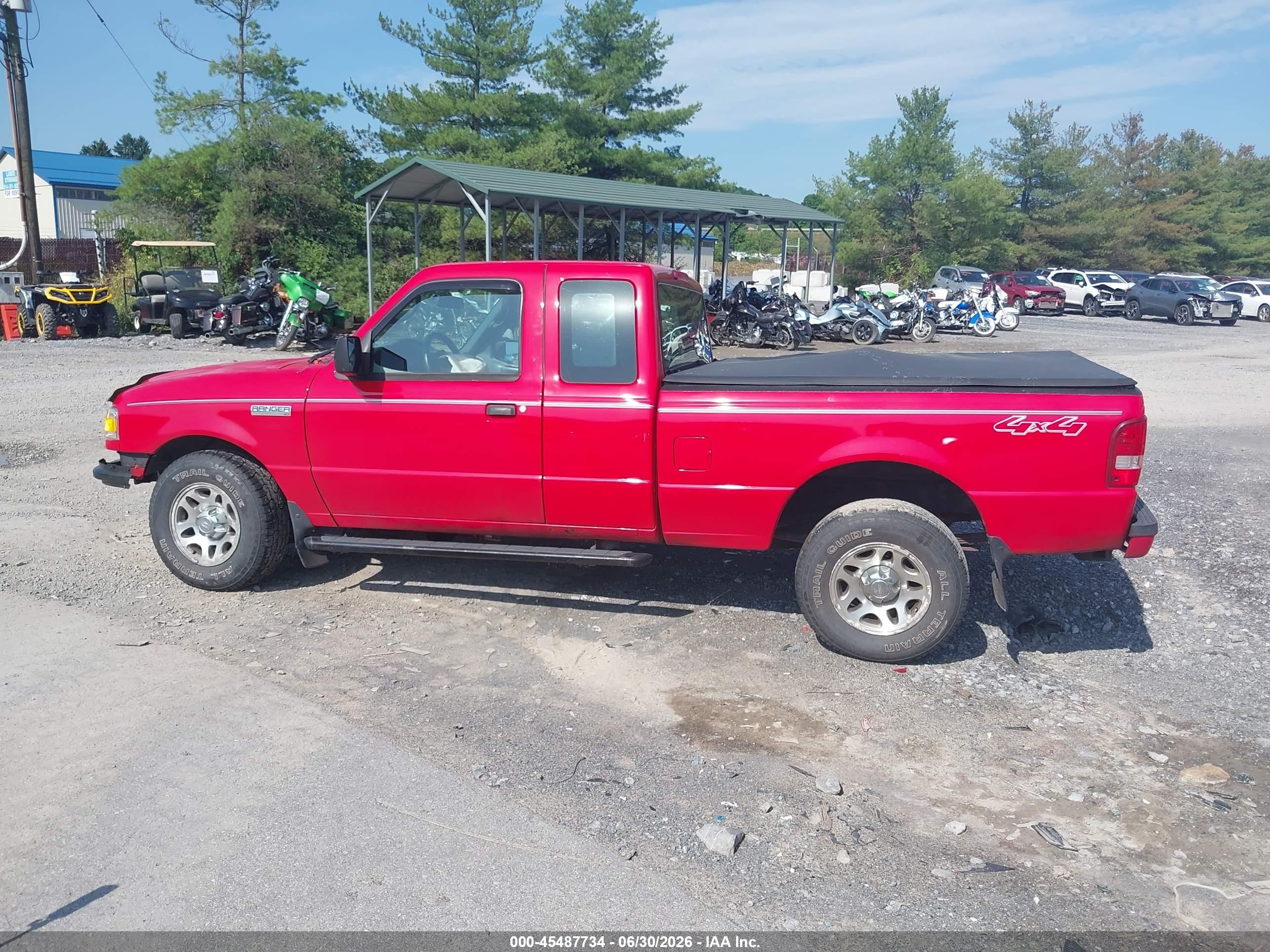 2011 Ford Ranger Sport/xlt Red vin: 1FTLR4FE2BPB14153