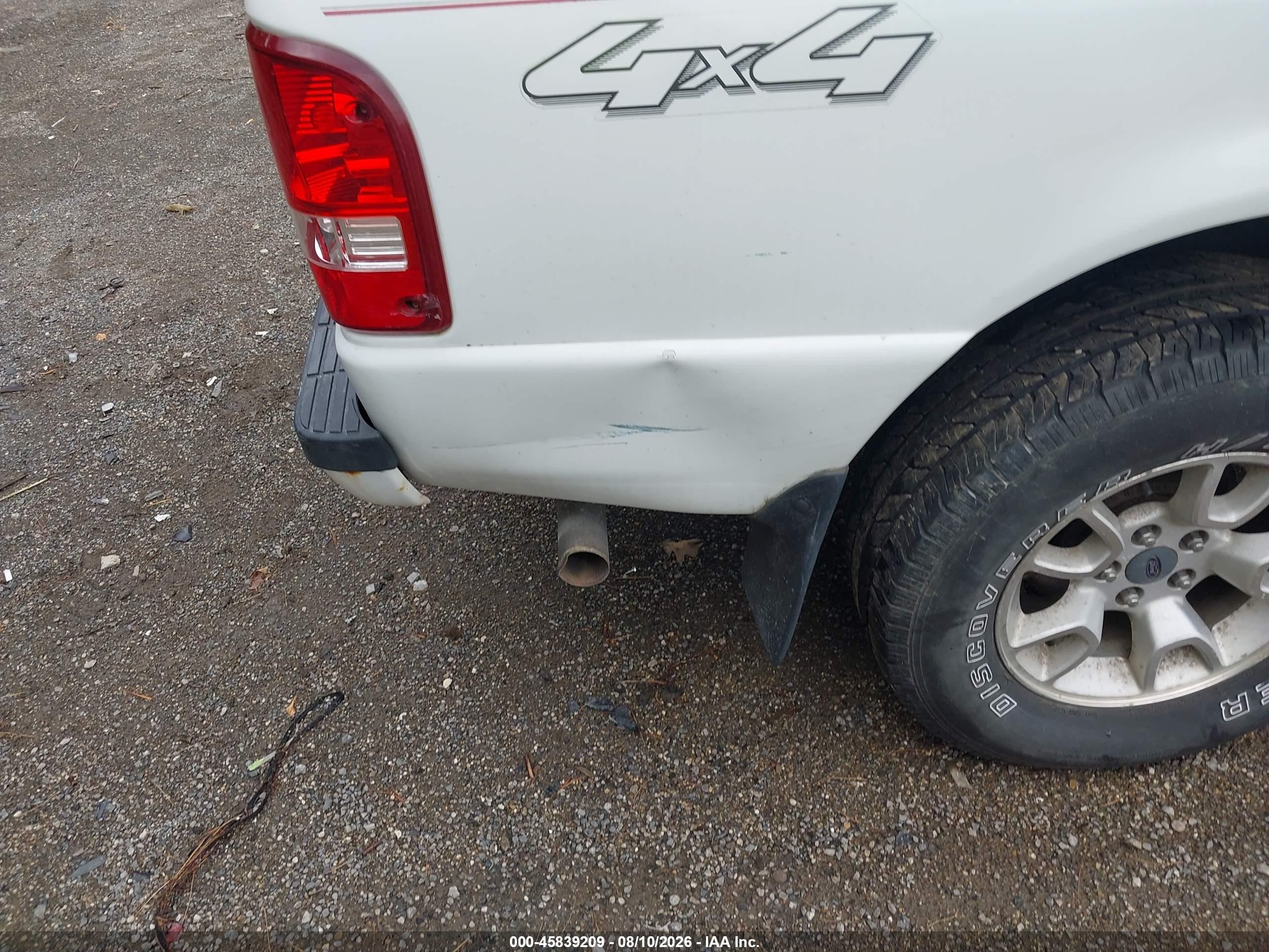 2011 Ford Ranger Xlt White vin: 1FTLR4FE2BPB14475