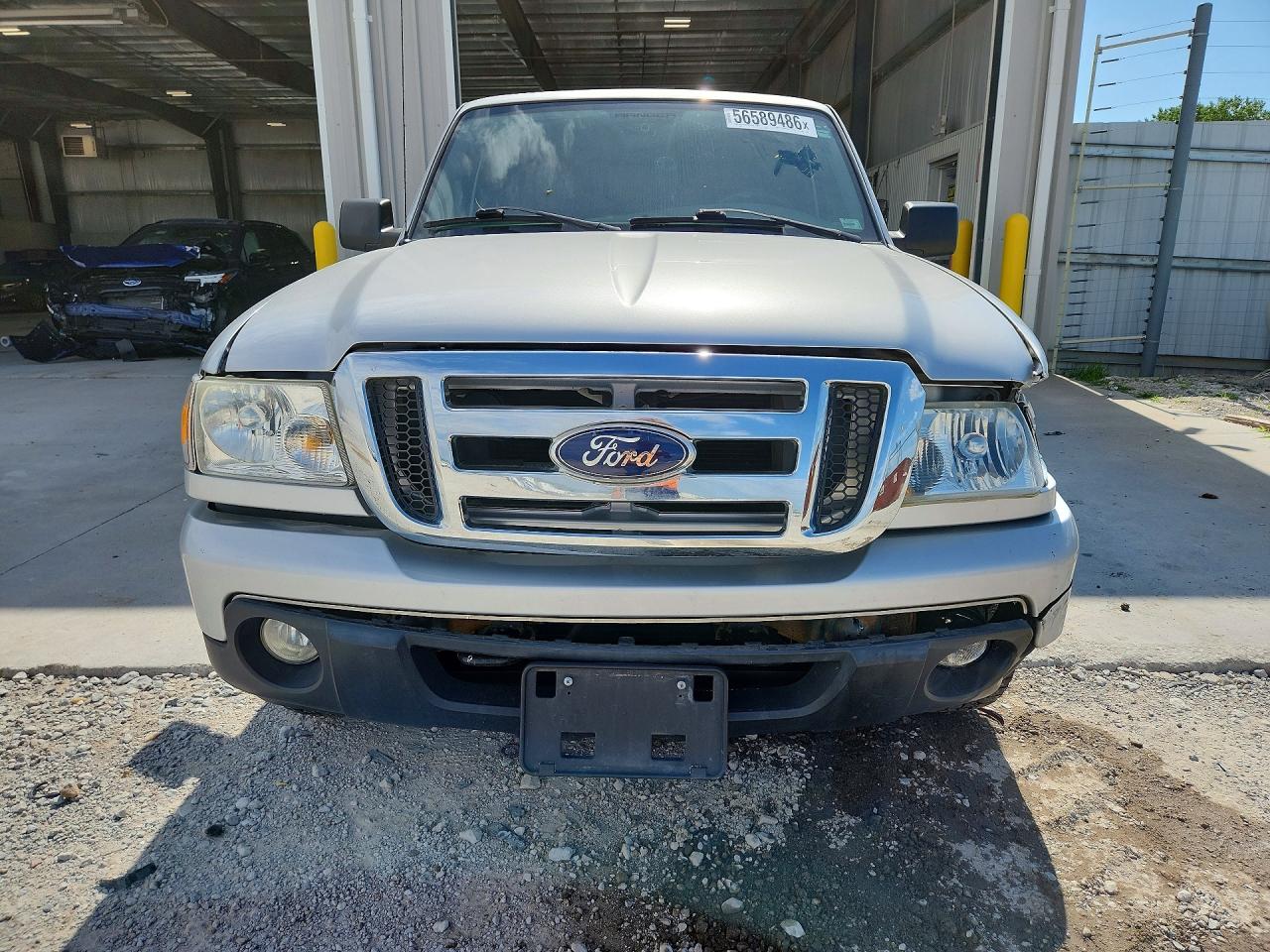 2010 Ford Ranger Super Cab Silver vin: 1FTLR4FE3APA05795