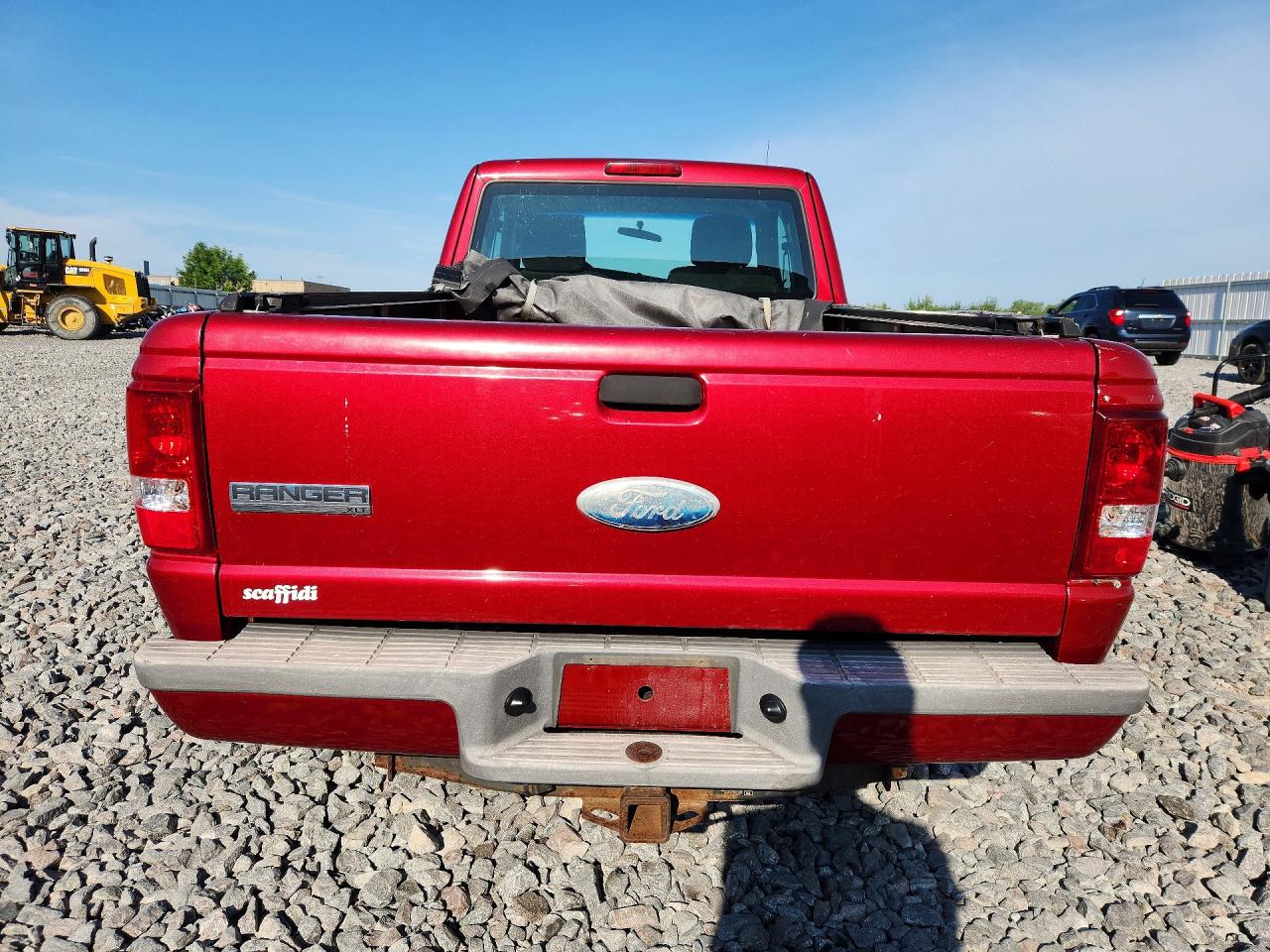 2010 Ford Ranger Super Cab Красный vin: 1FTLR4FE3APA15307