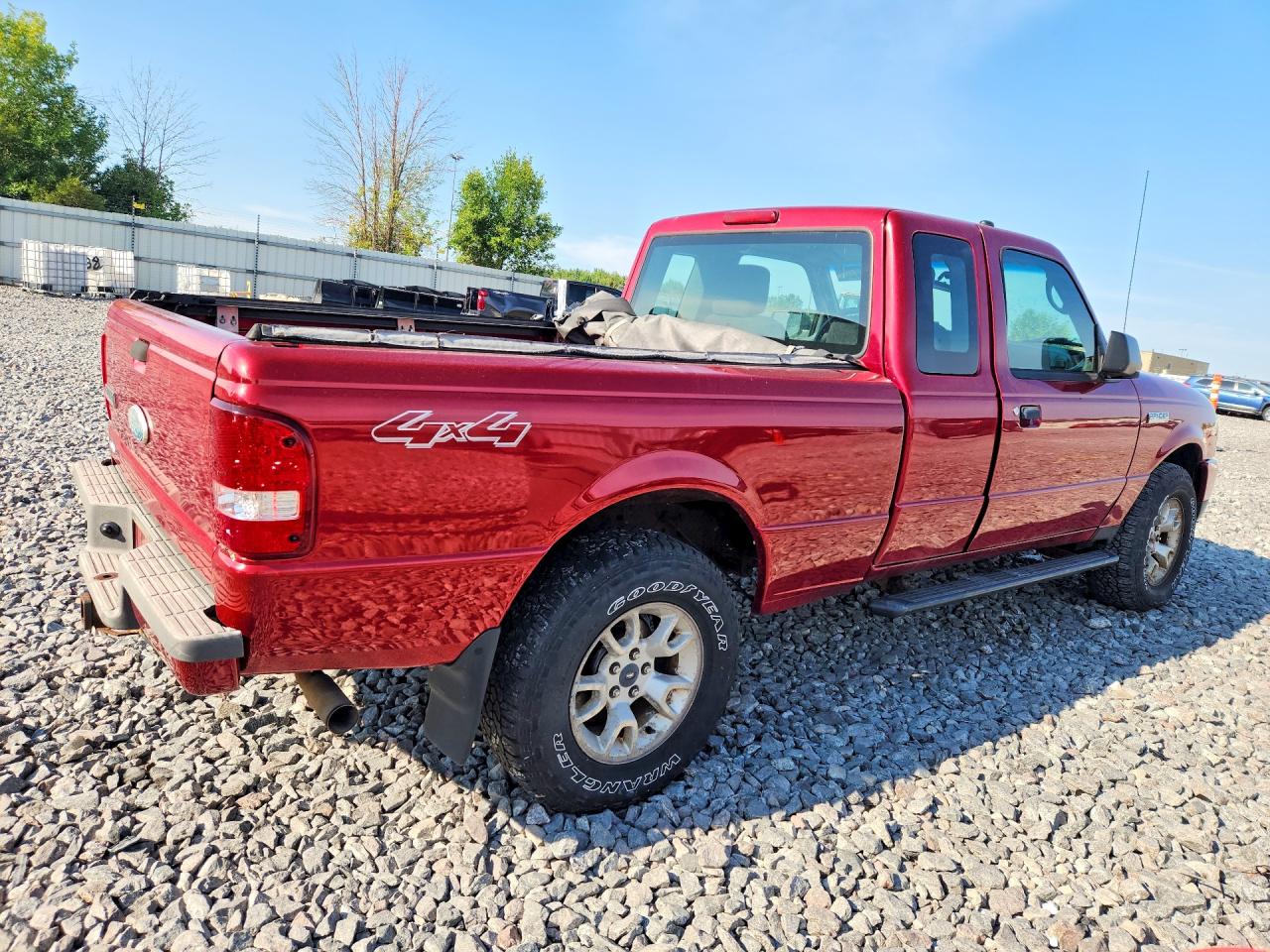 2010 Ford Ranger Super Cab Красный vin: 1FTLR4FE3APA15307