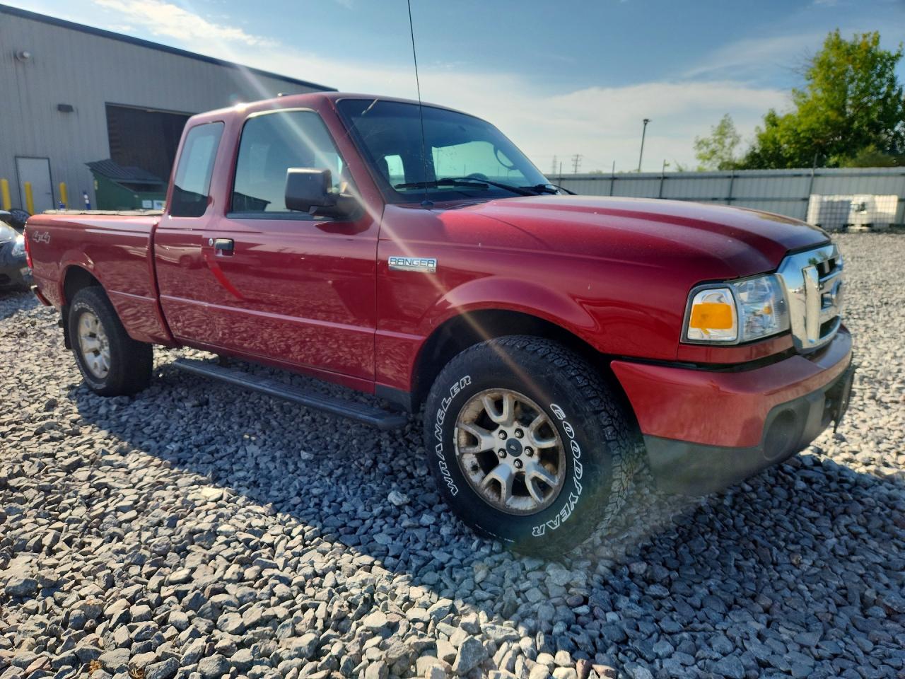 2010 Ford Ranger Super Cab Красный vin: 1FTLR4FE3APA15307