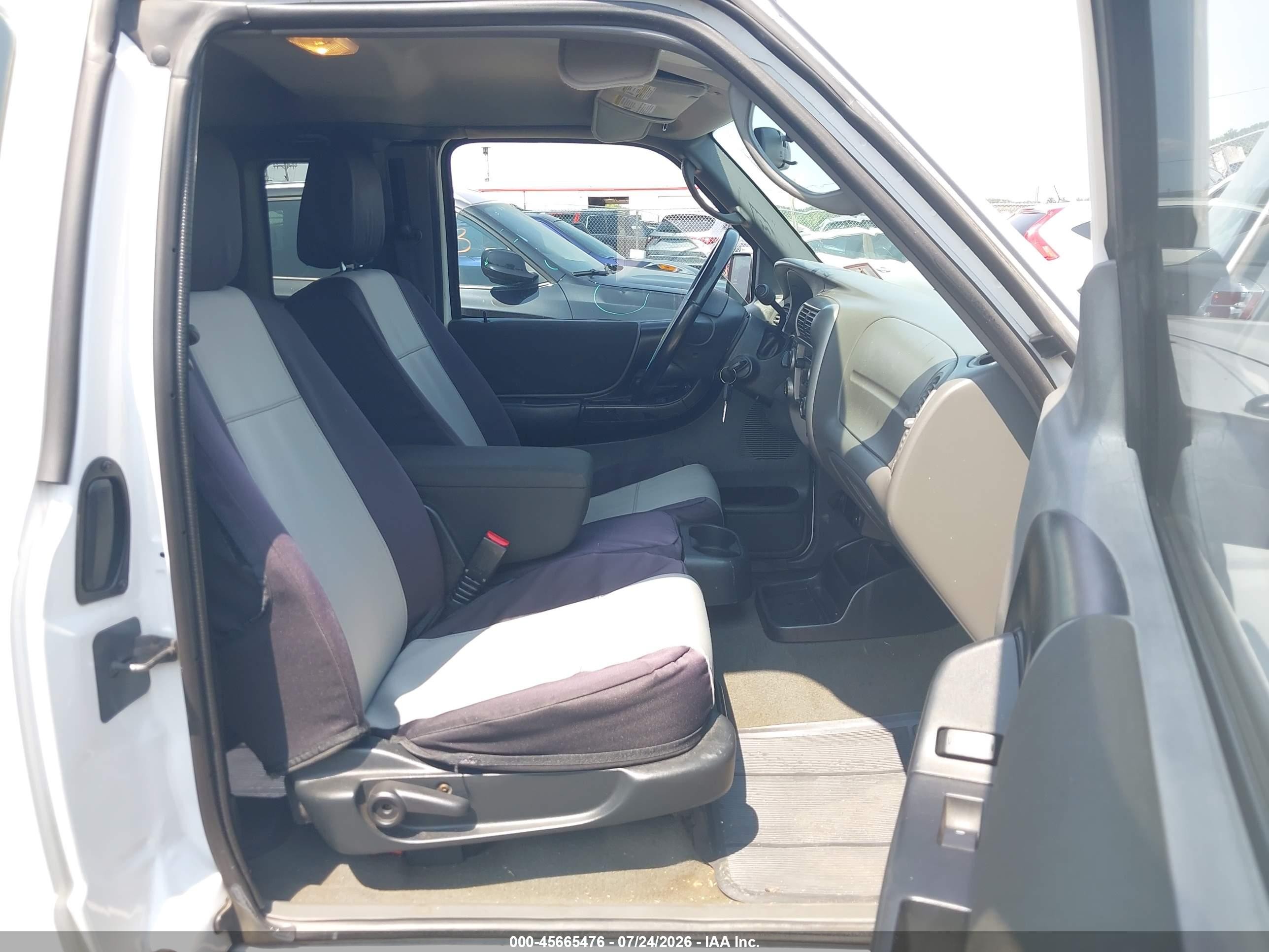 2010 Ford Ranger Sport/xlt White vin: 1FTLR4FE3APA38313