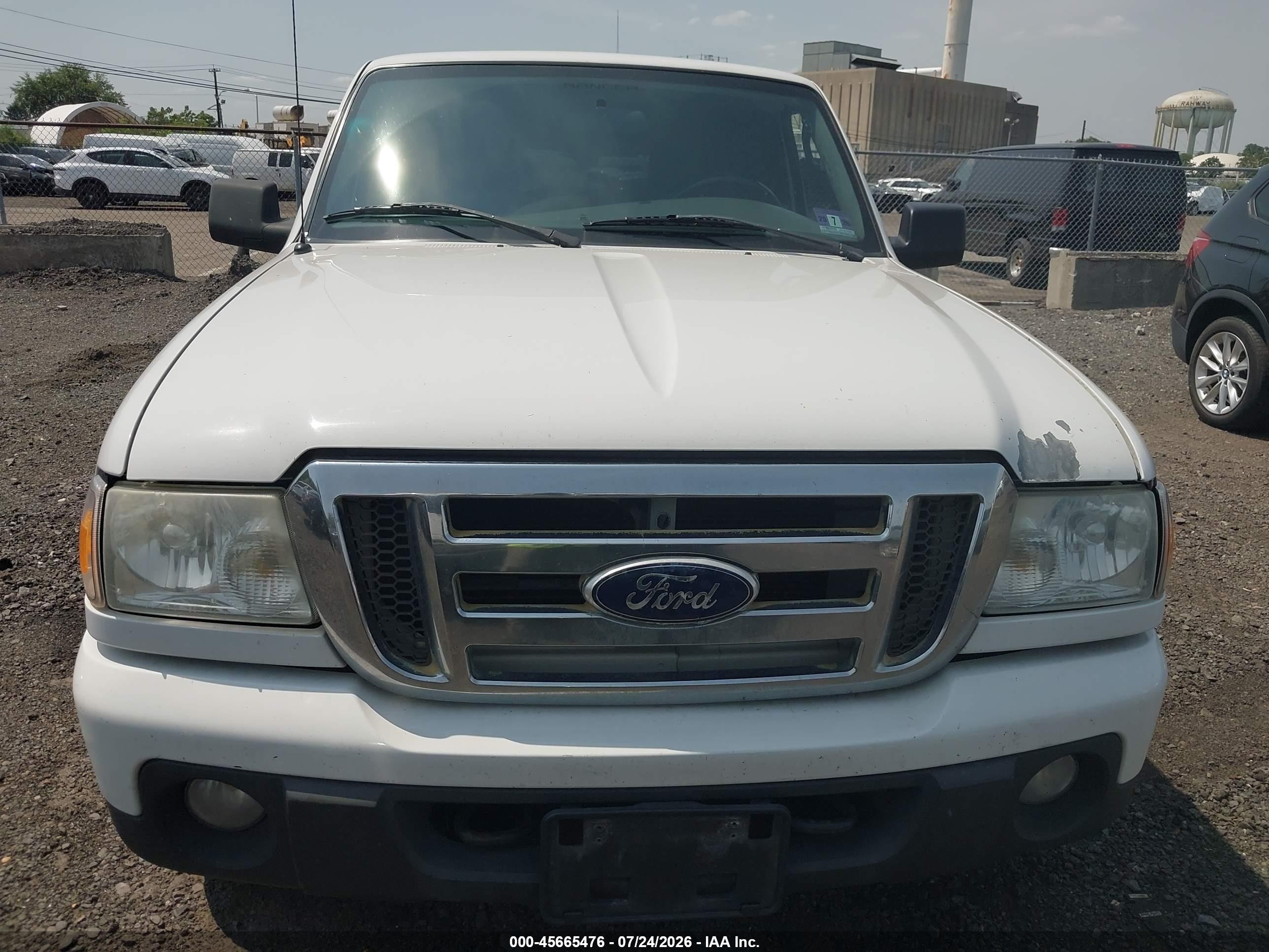 2010 Ford Ranger Sport/xlt White vin: 1FTLR4FE3APA38313