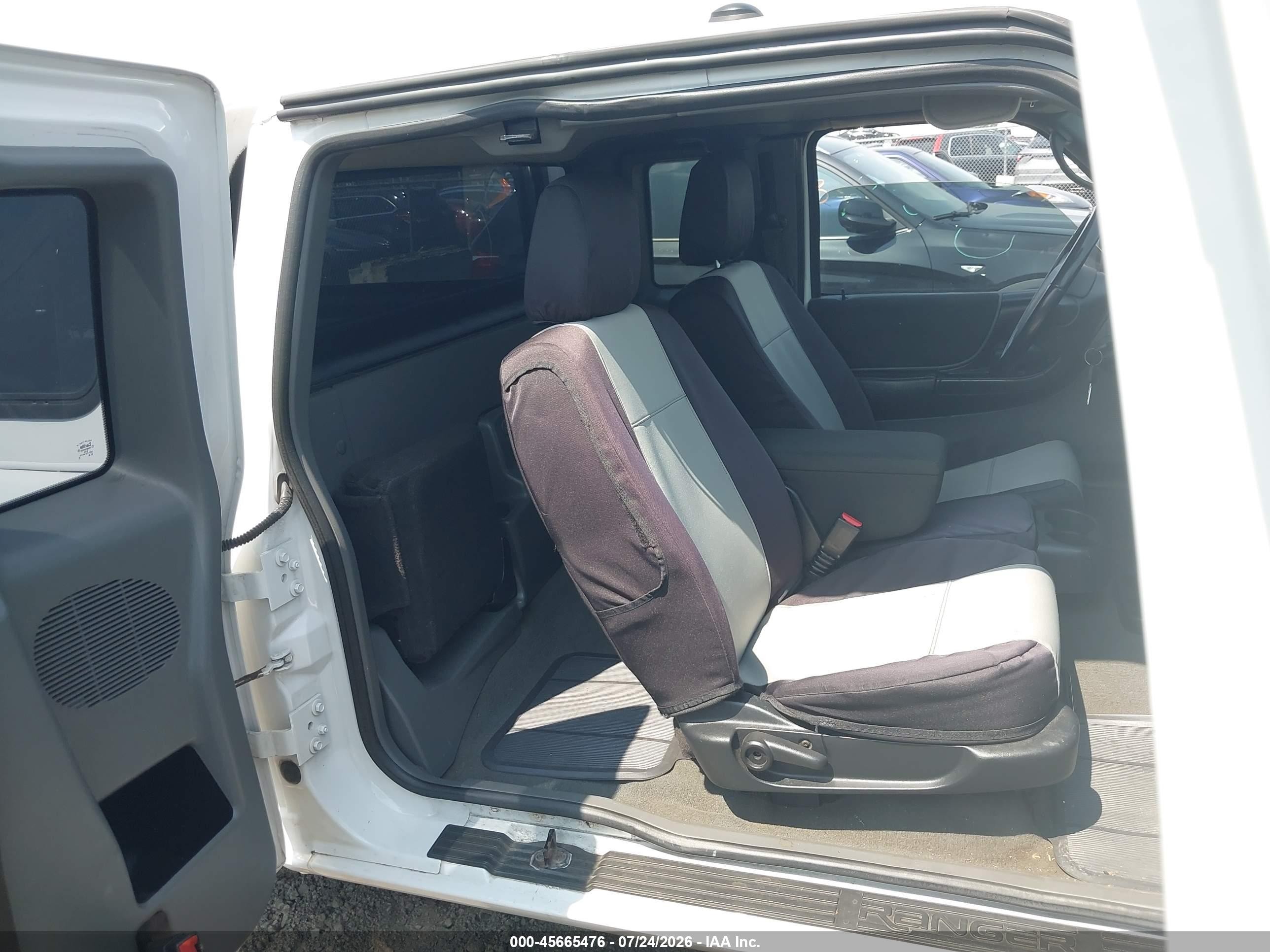 2010 Ford Ranger Sport/xlt White vin: 1FTLR4FE3APA38313
