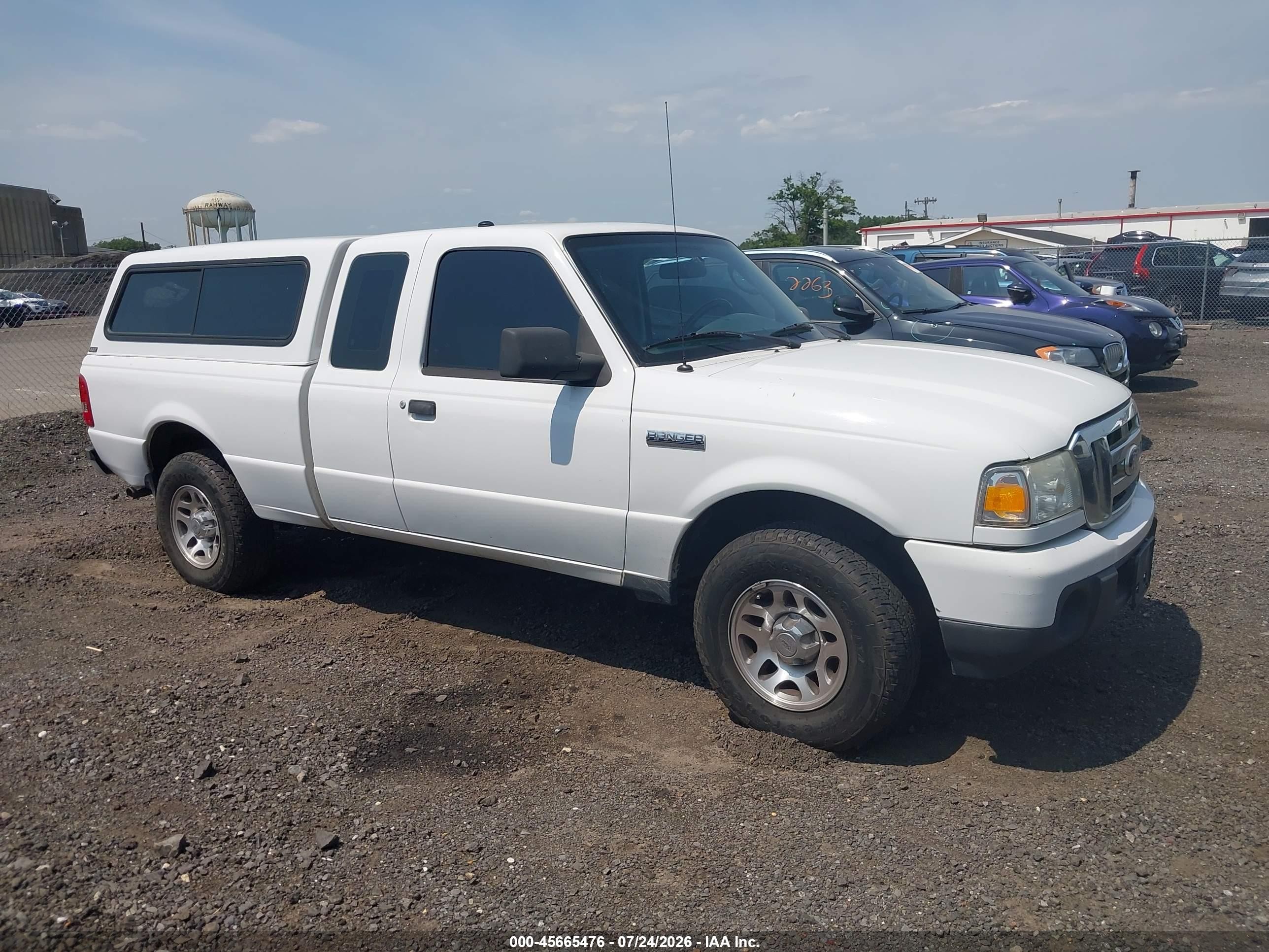 2010 Ford Ranger Sport/xlt White vin: 1FTLR4FE3APA38313