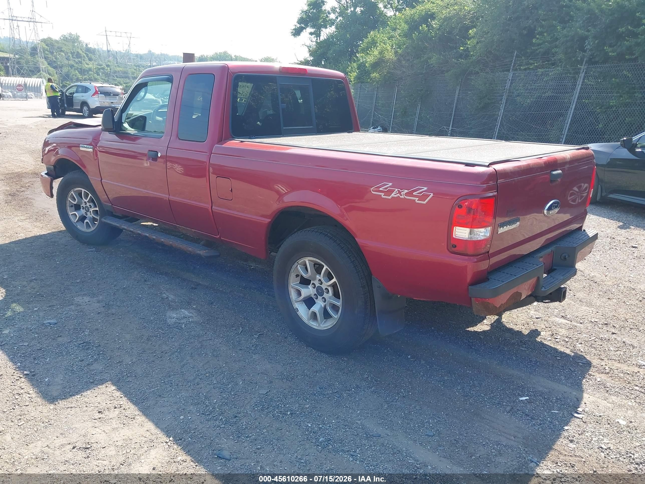 2010 Ford Ranger Sport/xlt Красный vin: 1FTLR4FE3APA50669