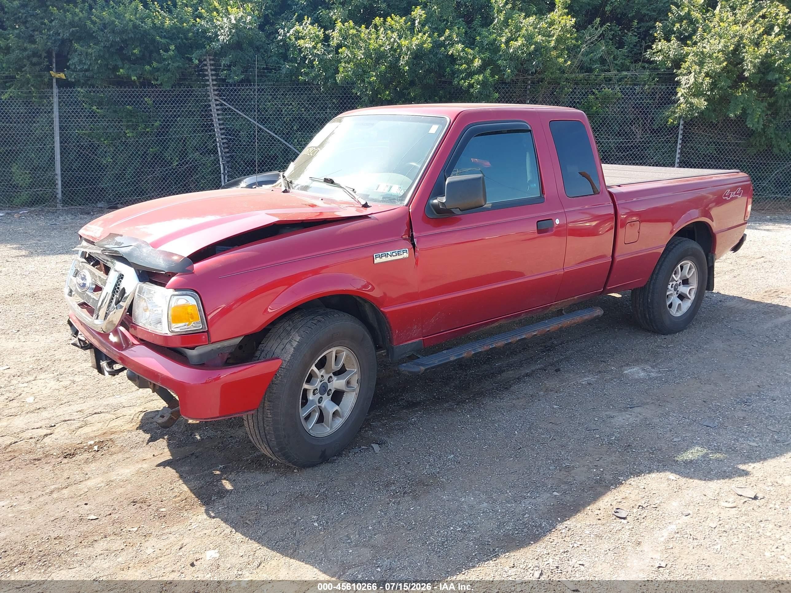 2010 Ford Ranger Sport/xlt Красный vin: 1FTLR4FE3APA50669