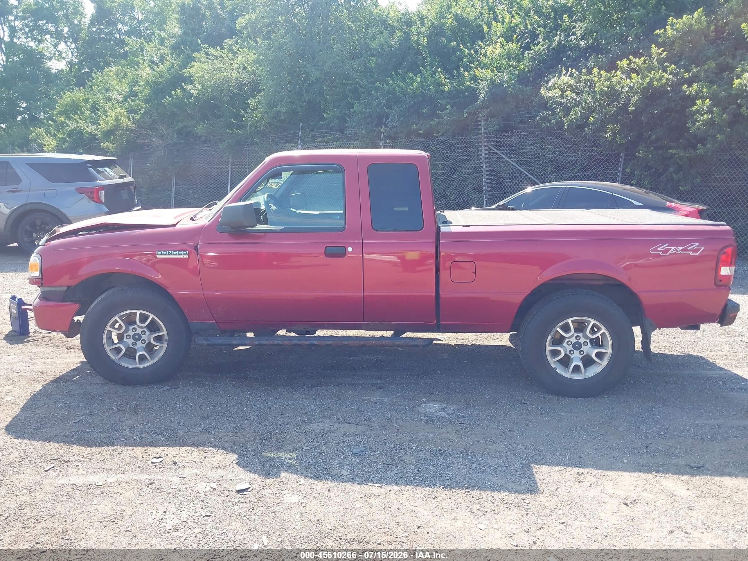 2010 Ford Ranger Sport/xlt Красный vin: 1FTLR4FE3APA50669