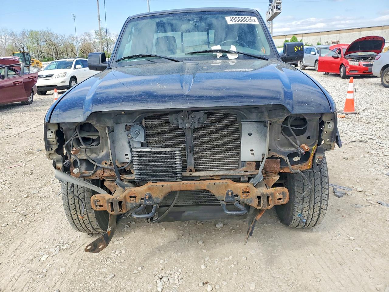 2010 Ford Ranger Super Cab Black vin: 1FTLR4FE3APA56035