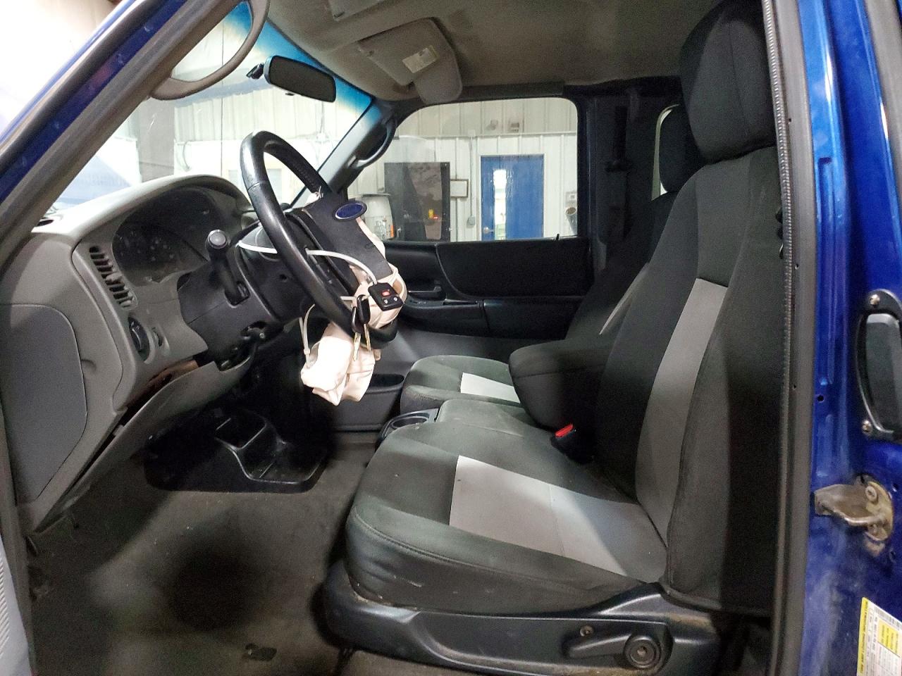 2010 Ford Ranger Super Cab Blue vin: 1FTLR4FE3APA75720
