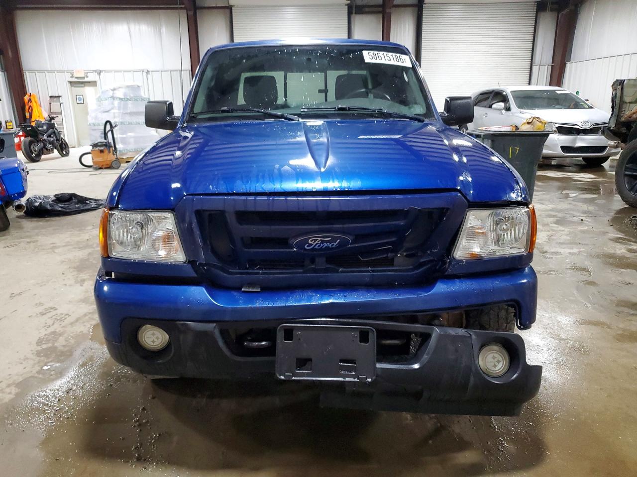 2010 Ford Ranger Super Cab Blue vin: 1FTLR4FE3APA75720