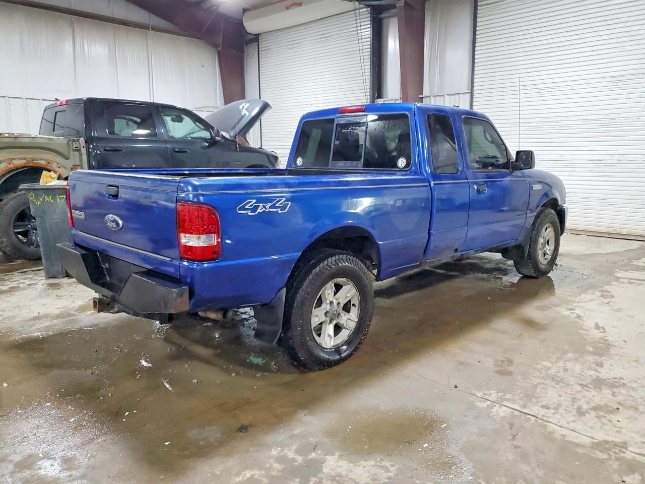 2010 Ford Ranger Super Cab Blue vin: 1FTLR4FE3APA75720