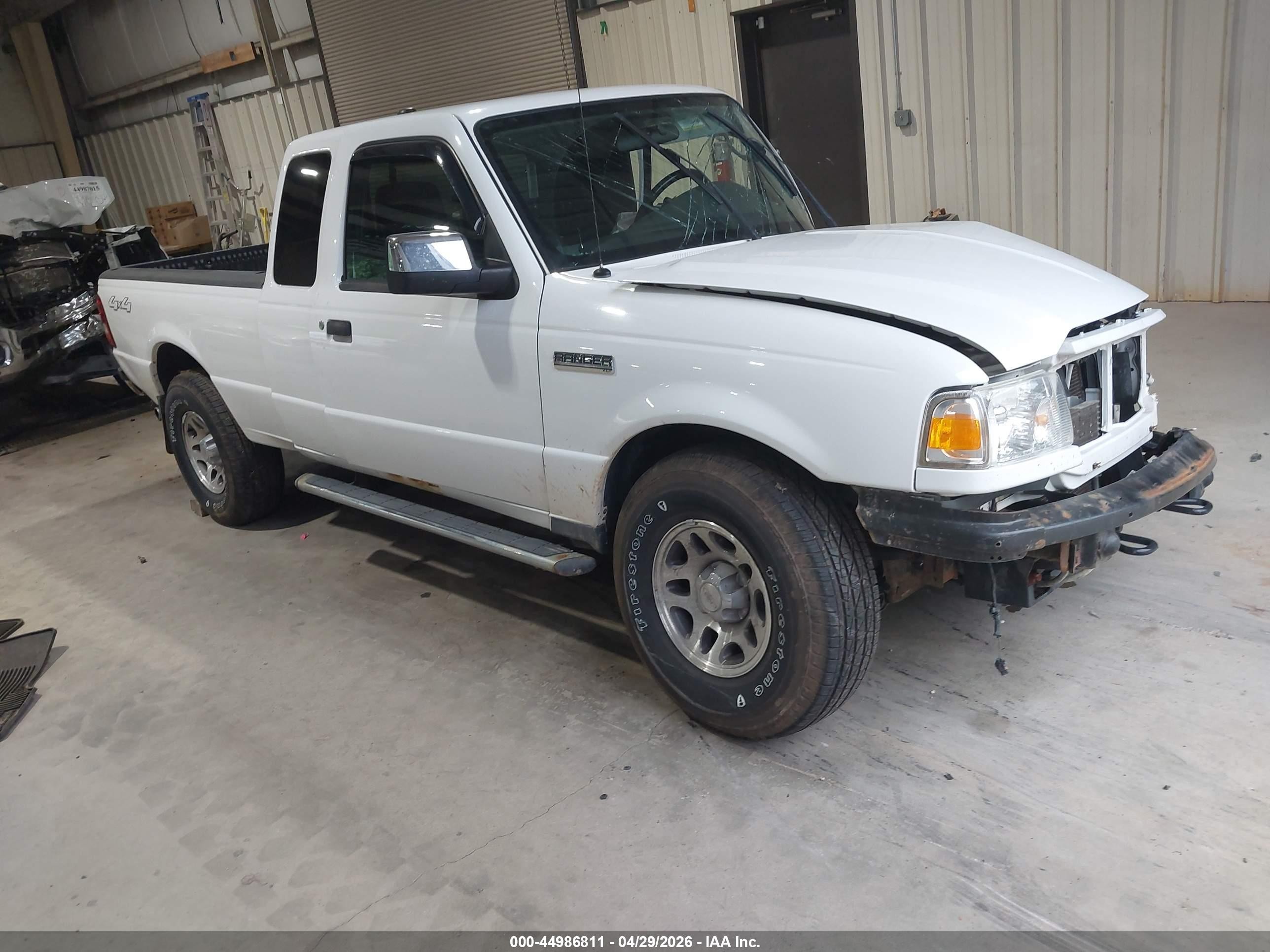 2011 Ford Ranger Xlt White vin: 1FTLR4FE3BPA68767