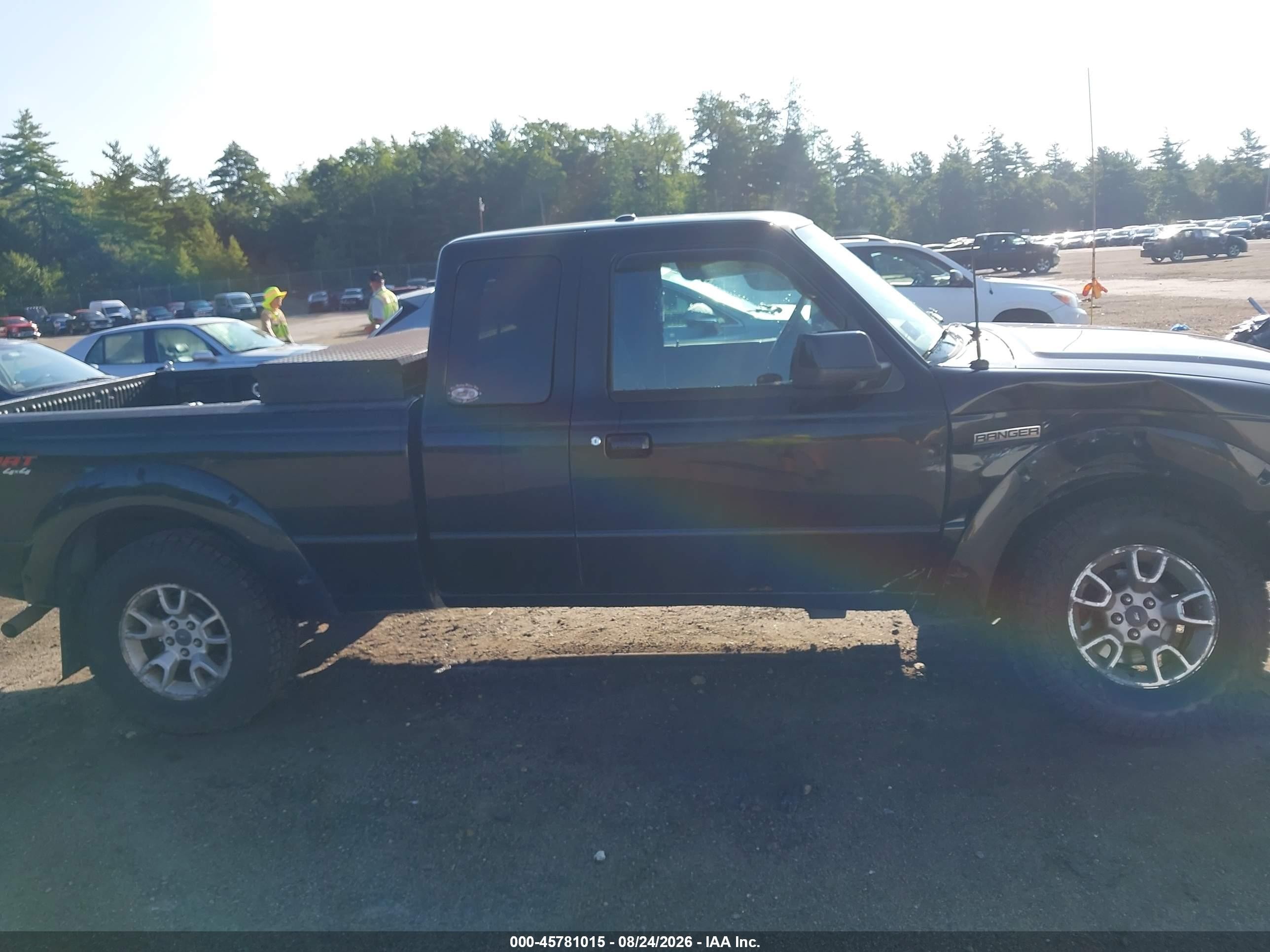 2011 Ford Ranger Sport Black vin: 1FTLR4FE3BPA83088