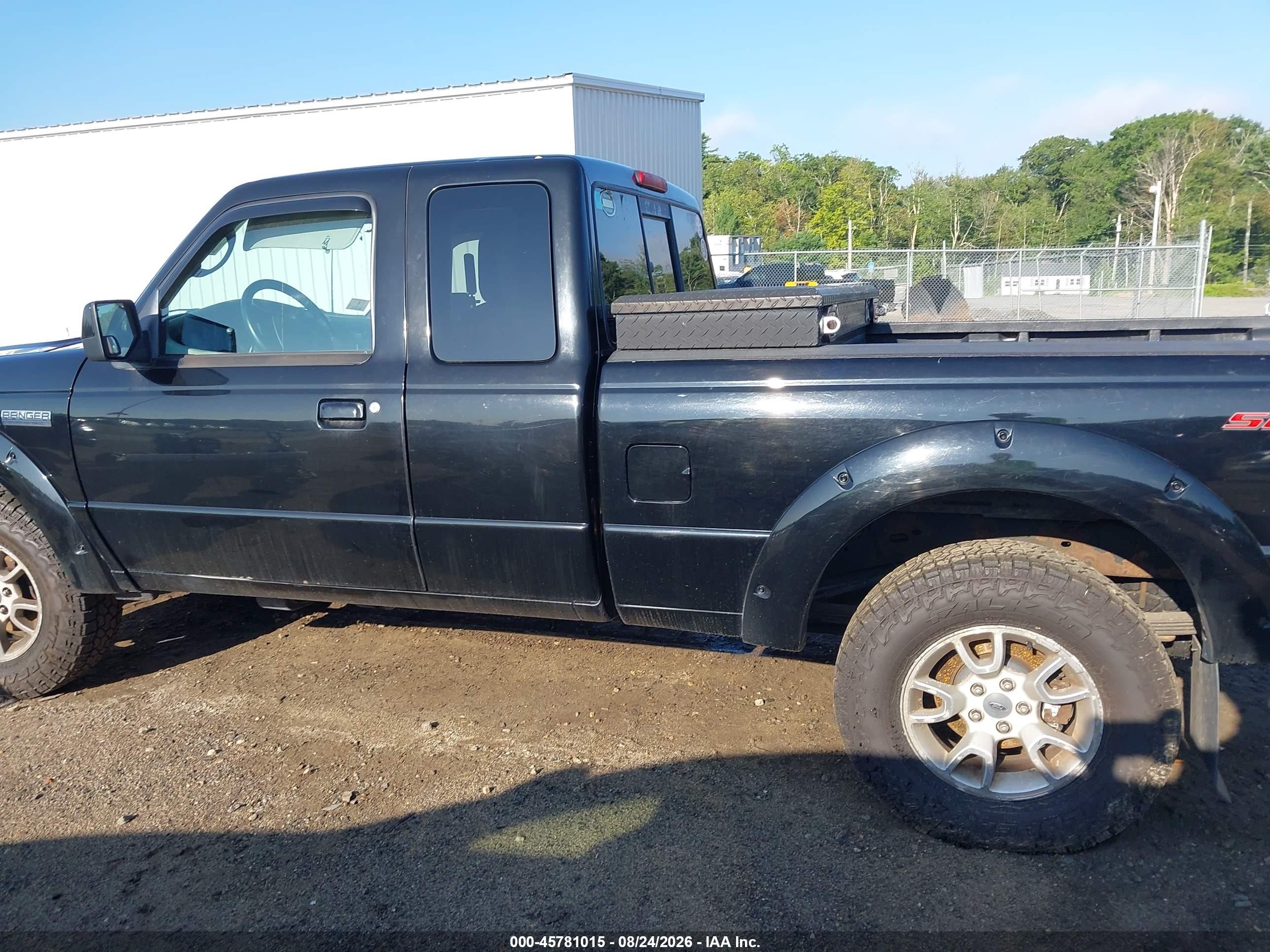 2011 Ford Ranger Sport Black vin: 1FTLR4FE3BPA83088