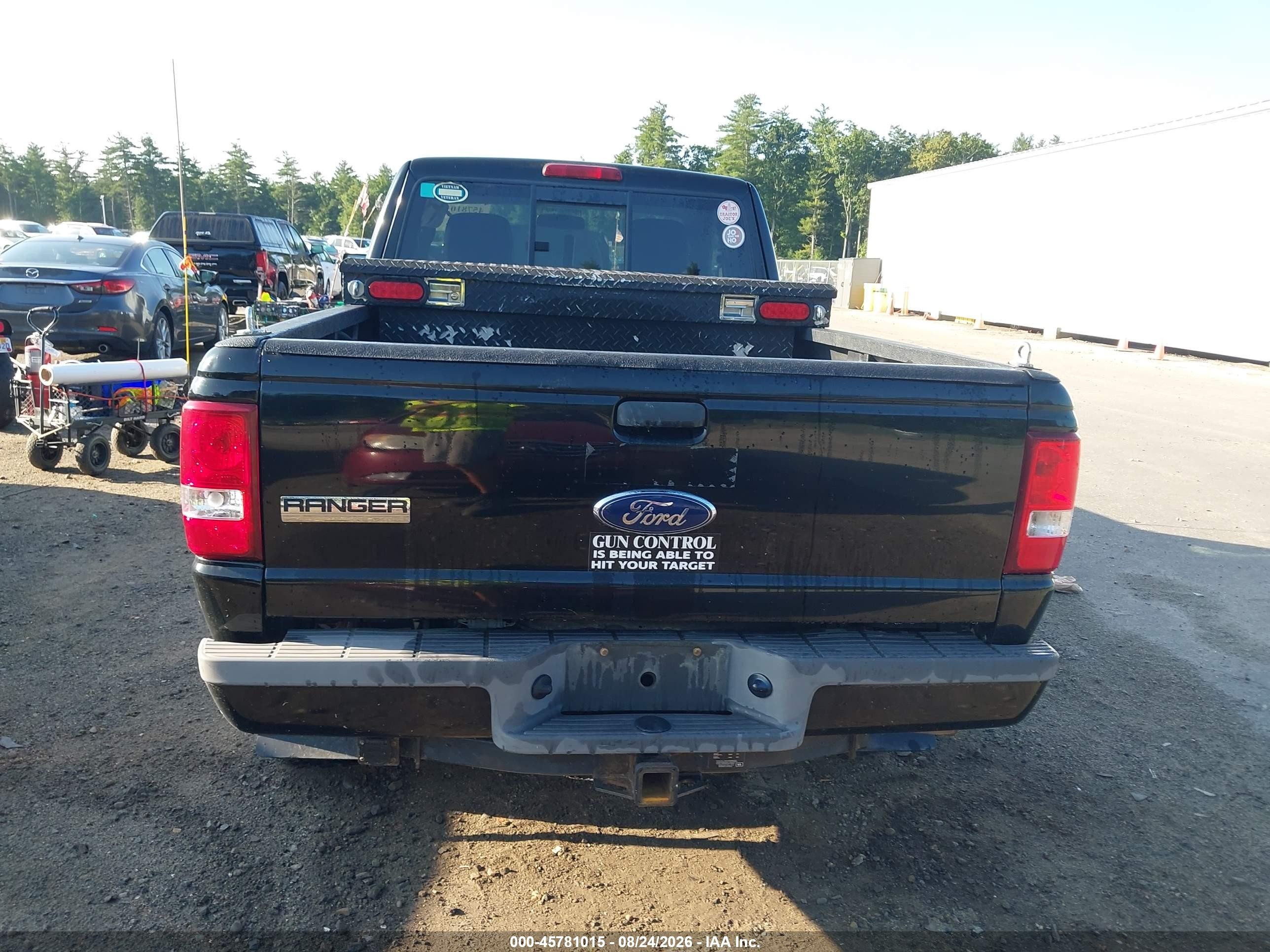 2011 Ford Ranger Sport Black vin: 1FTLR4FE3BPA83088