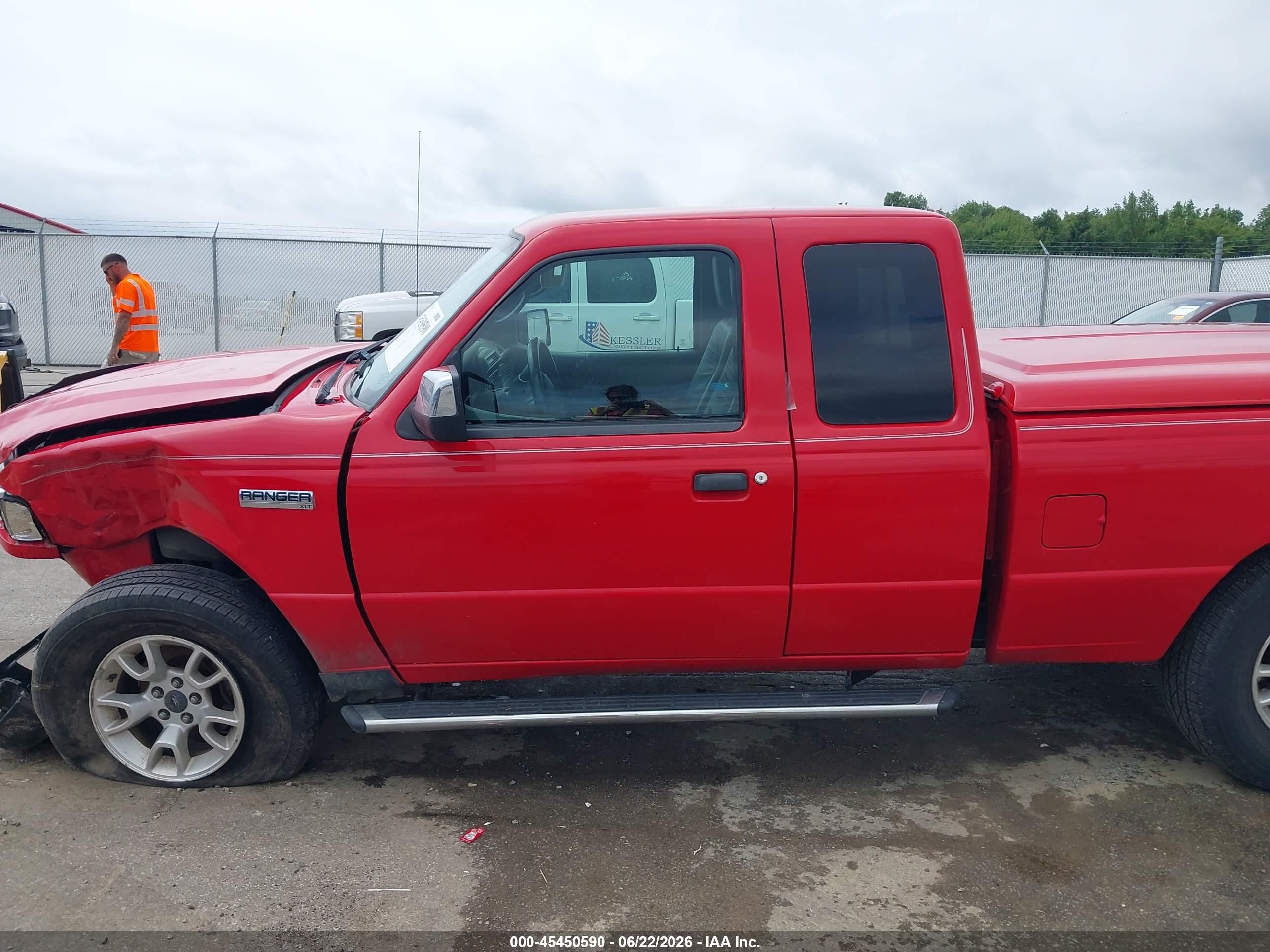 2011 Ford Ranger Sport/xlt Red vin: 1FTLR4FE3BPB04585