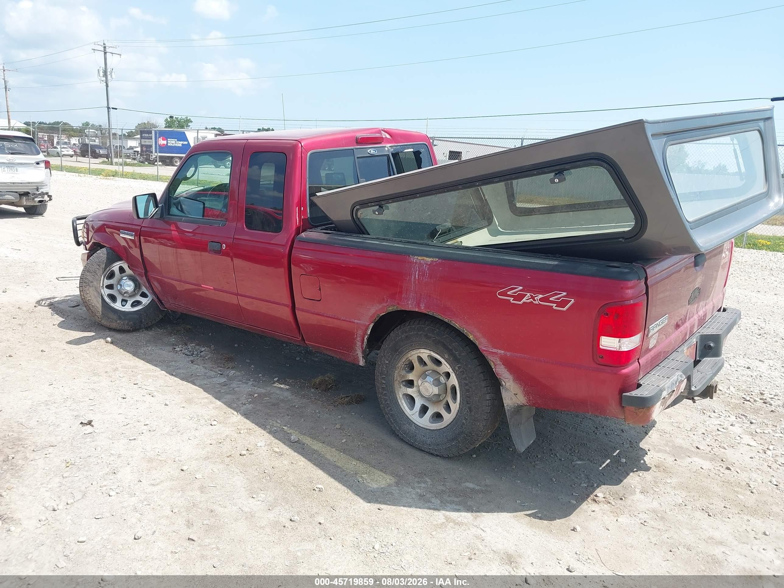 2010 Ford Ranger Xlt Red vin: 1FTLR4FE4APA15879