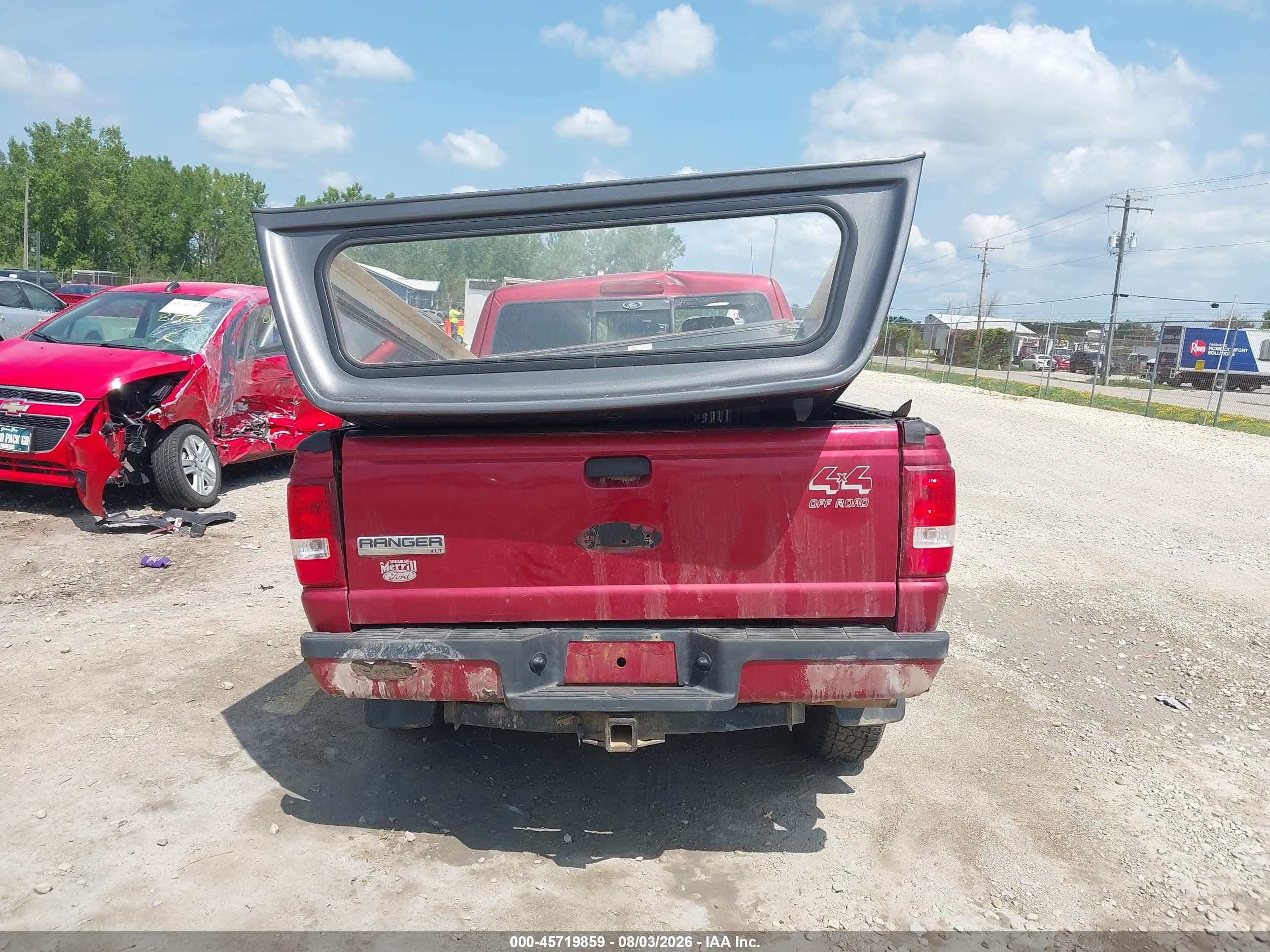 2010 Ford Ranger Xlt Red vin: 1FTLR4FE4APA15879