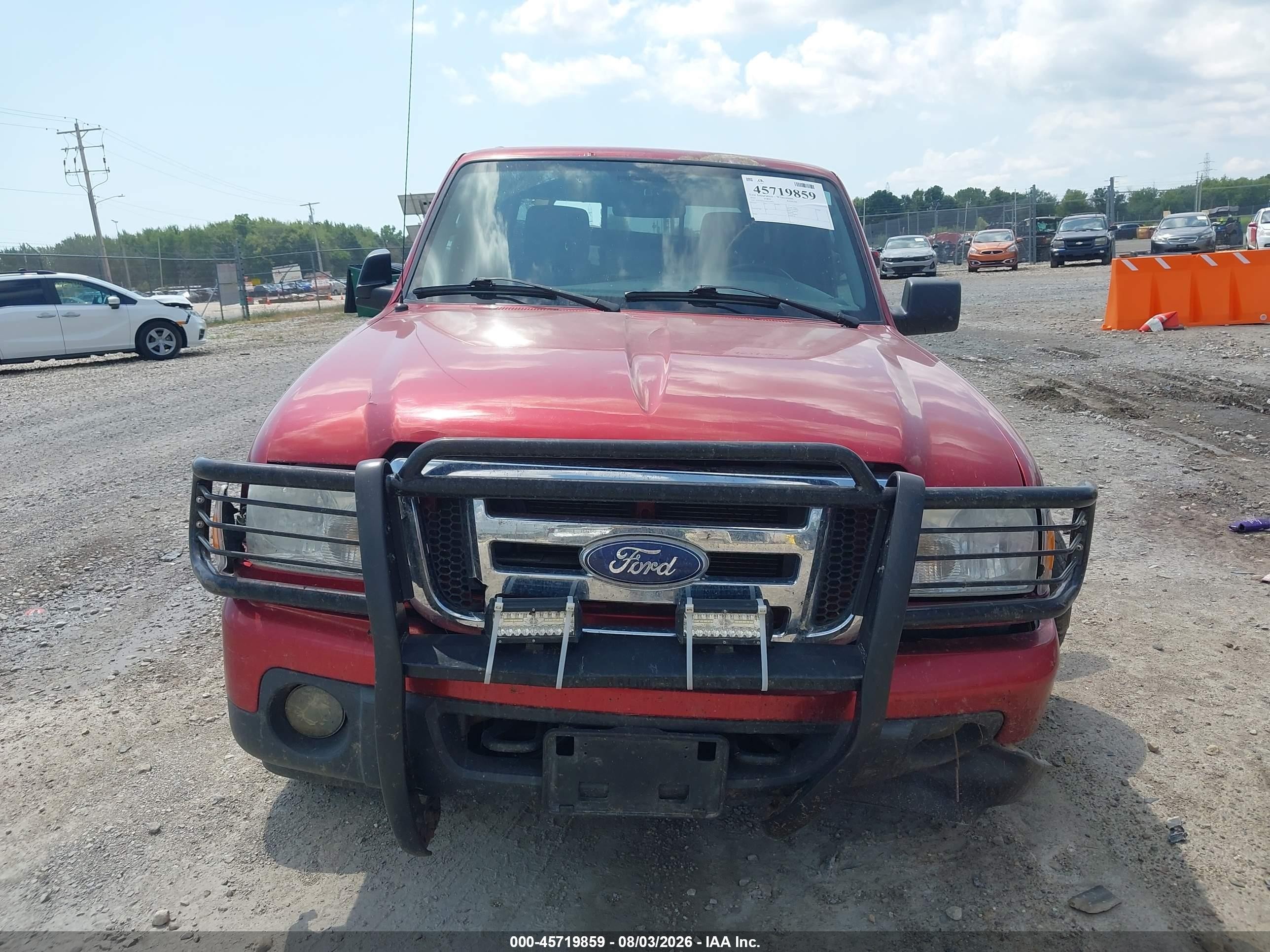 2010 Ford Ranger Xlt Red vin: 1FTLR4FE4APA15879