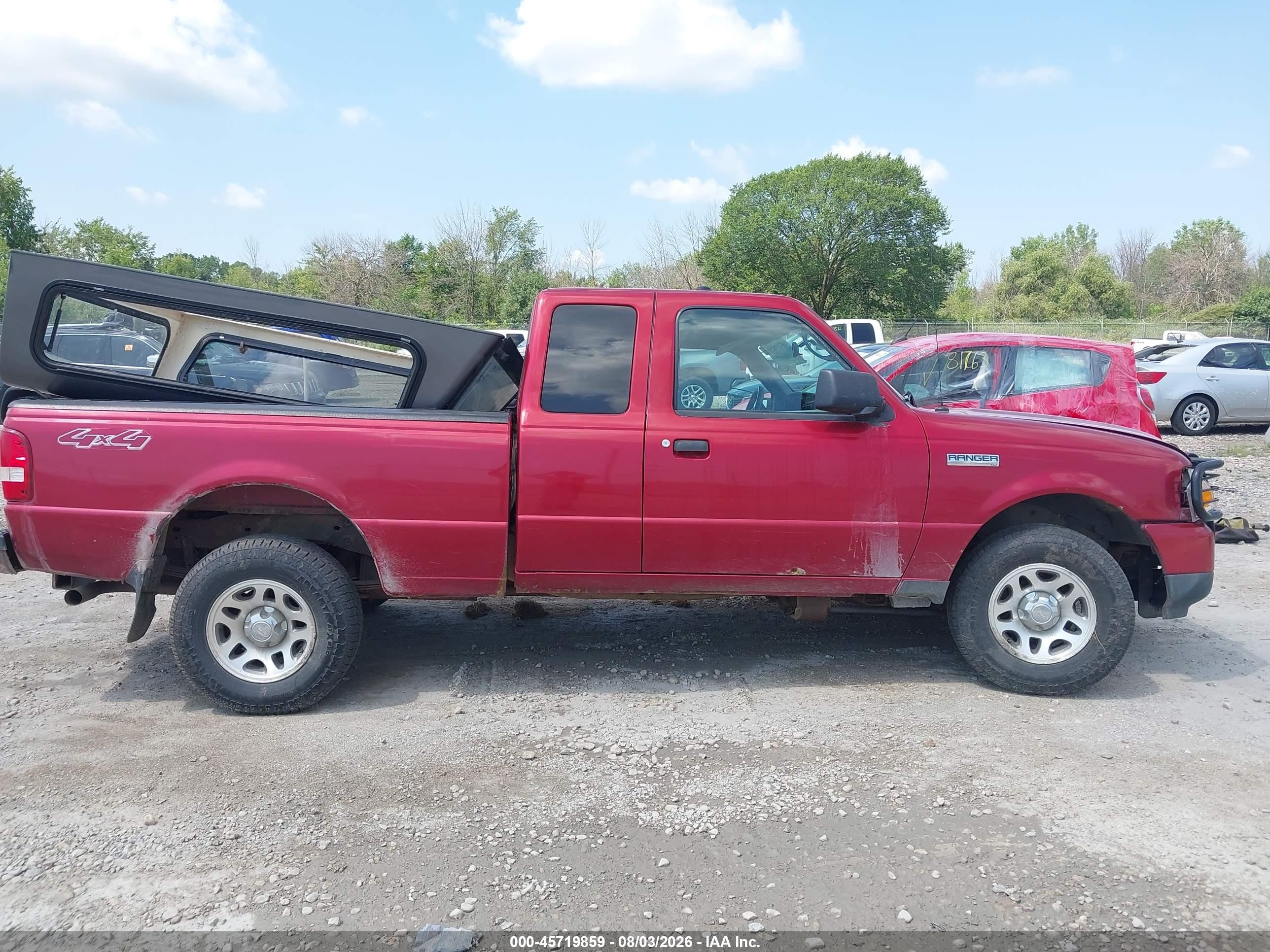 2010 Ford Ranger Xlt Red vin: 1FTLR4FE4APA15879