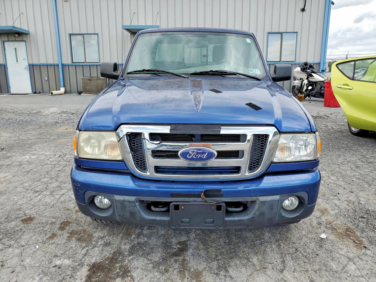2010 Ford Ranger Super Cab Синий vin: 1FTLR4FE4APA50454