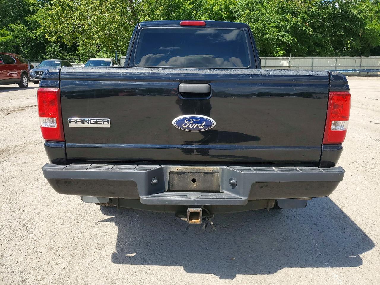 2011 Ford Ranger Super Cab Black vin: 1FTLR4FE4BPA03958