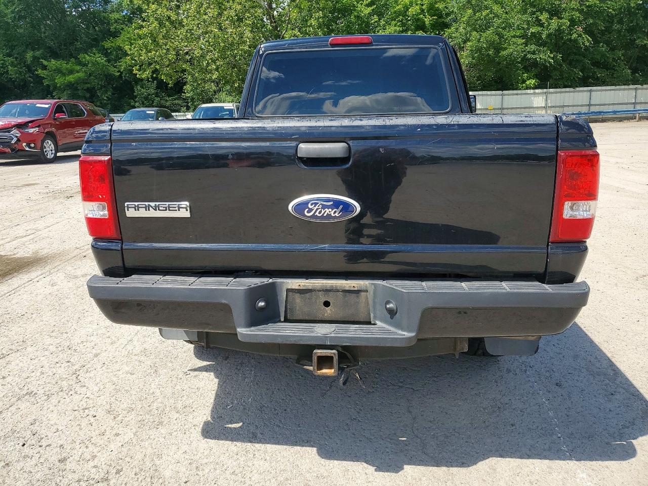 2011 Ford Ranger Super Cab Black vin: 1FTLR4FE4BPA03958