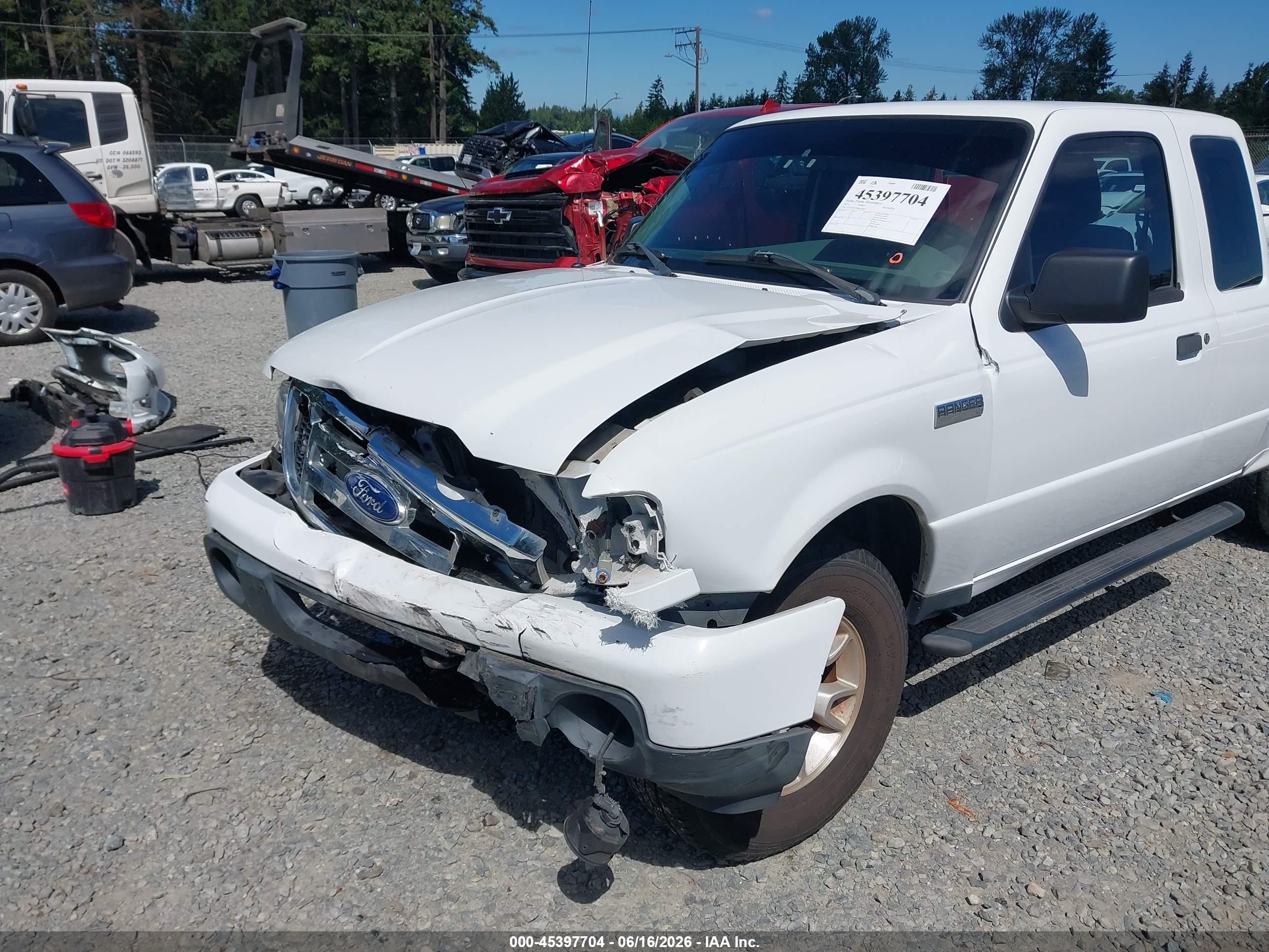 2011 Ford Ranger Sport/xlt Белый vin: 1FTLR4FE4BPA37382