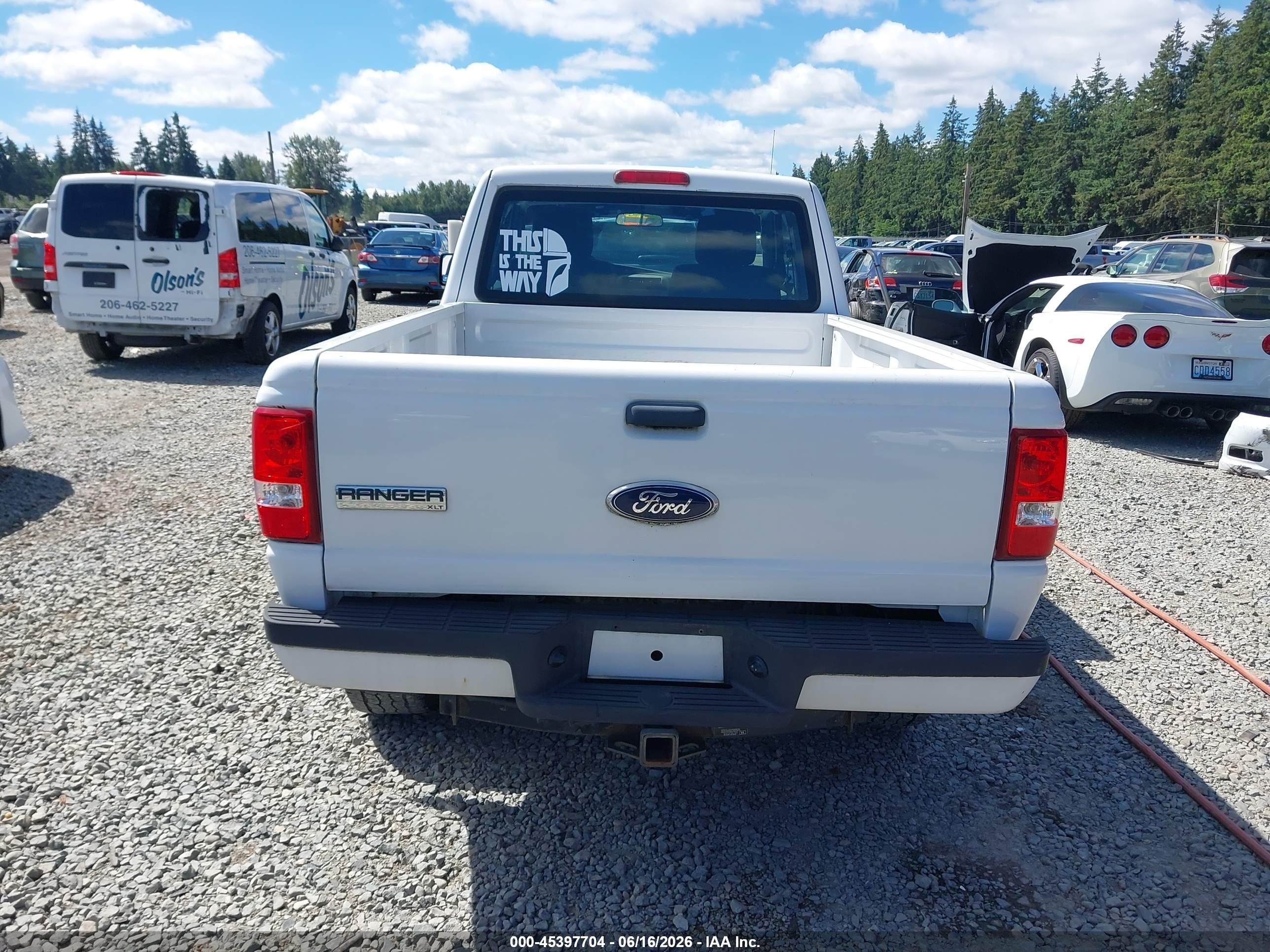 2011 Ford Ranger Sport/xlt Белый vin: 1FTLR4FE4BPA37382