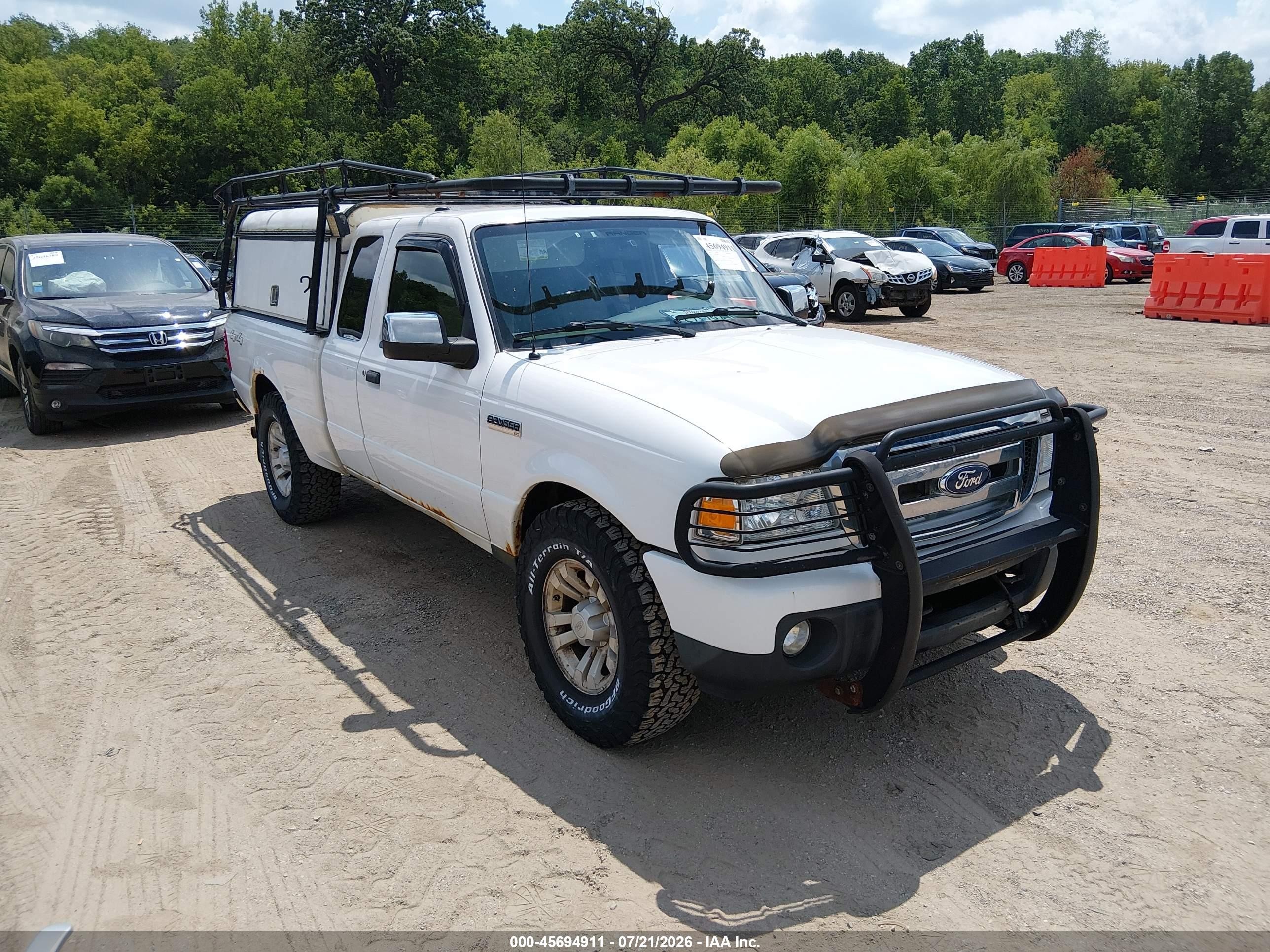 2011 Ford Ranger Xlt Белый vin: 1FTLR4FE4BPA40346