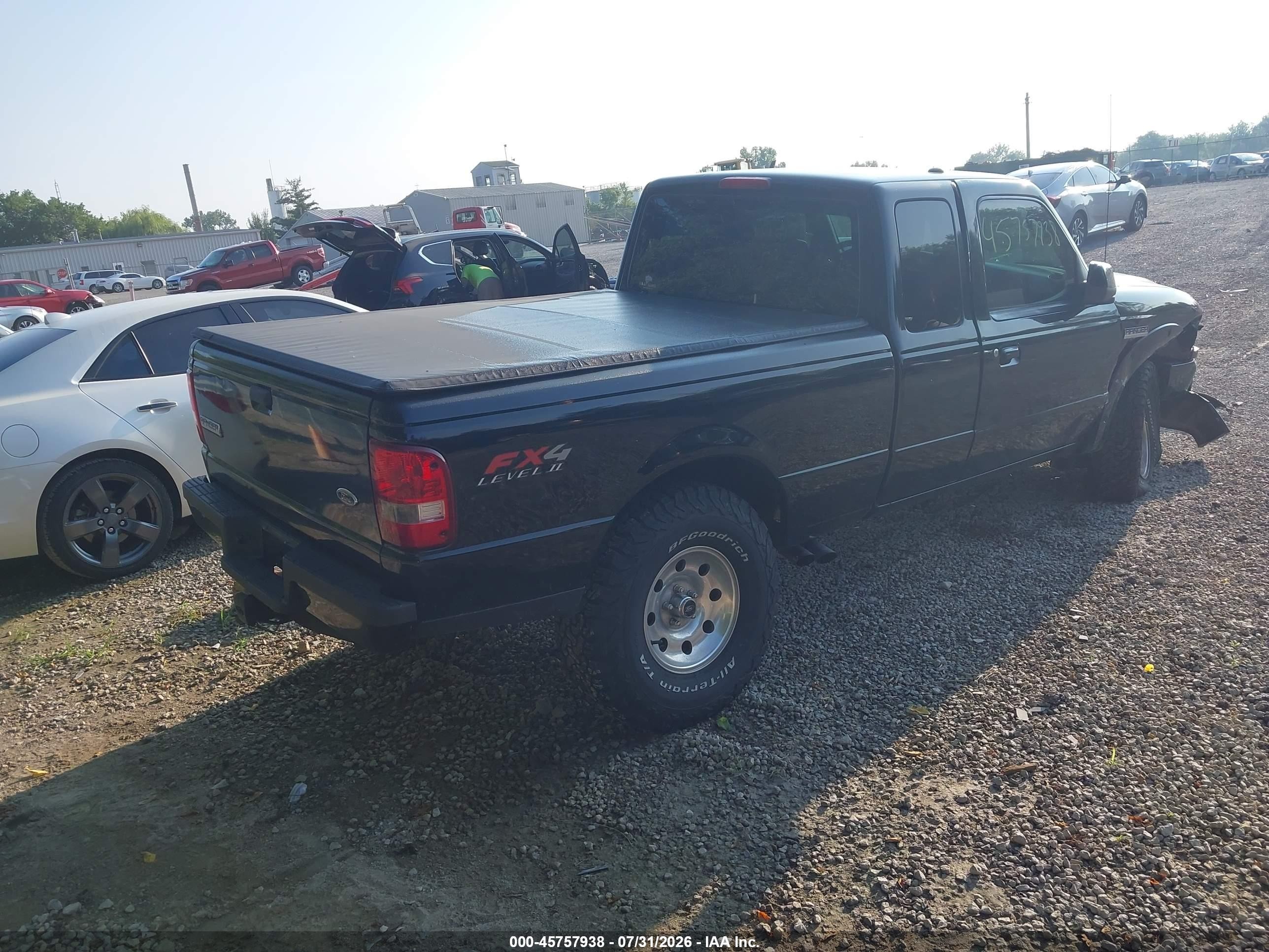 2011 Ford Ranger Sport Black vin: 1FTLR4FE4BPA75209