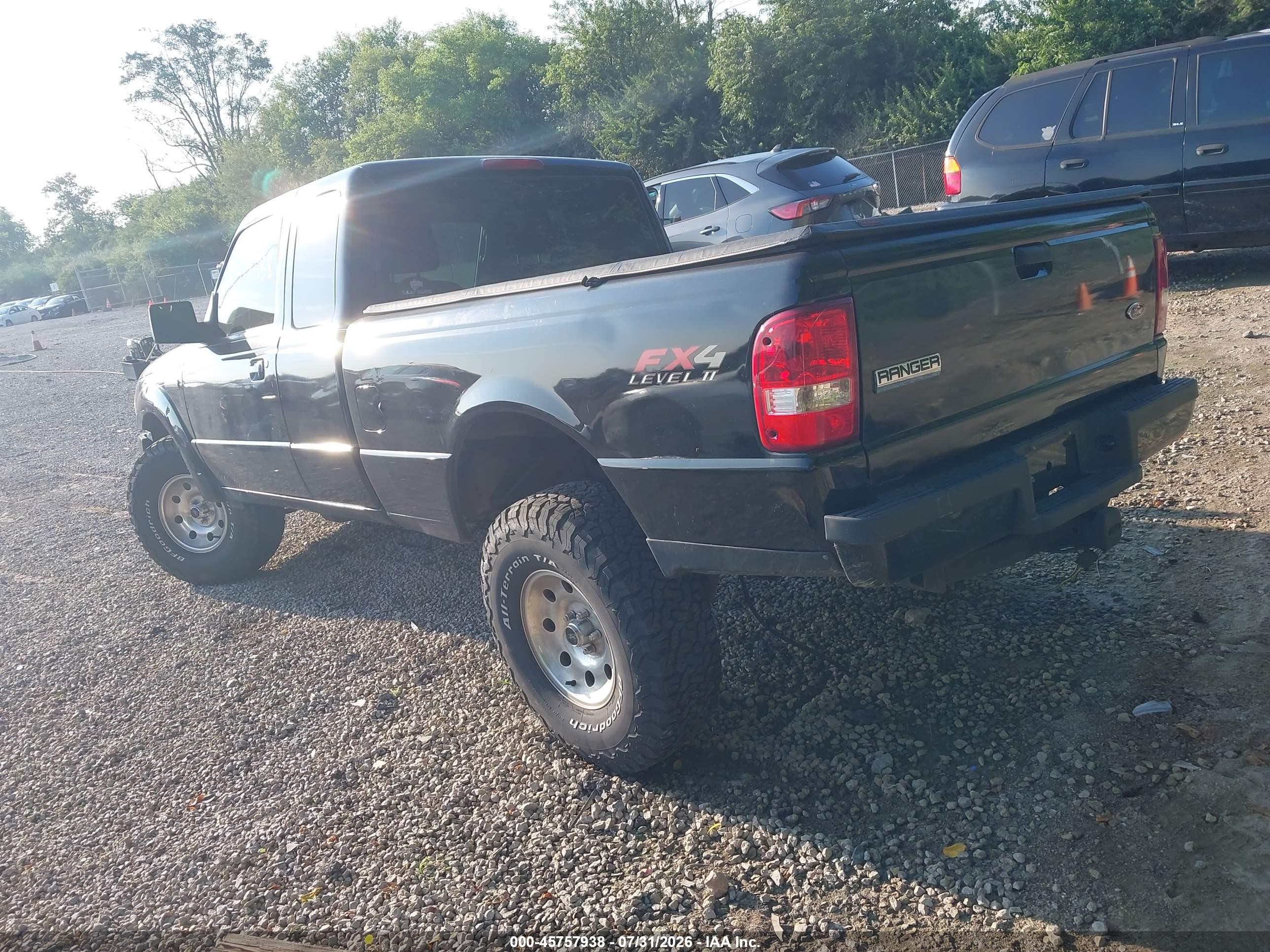 2011 Ford Ranger Sport Black vin: 1FTLR4FE4BPA75209