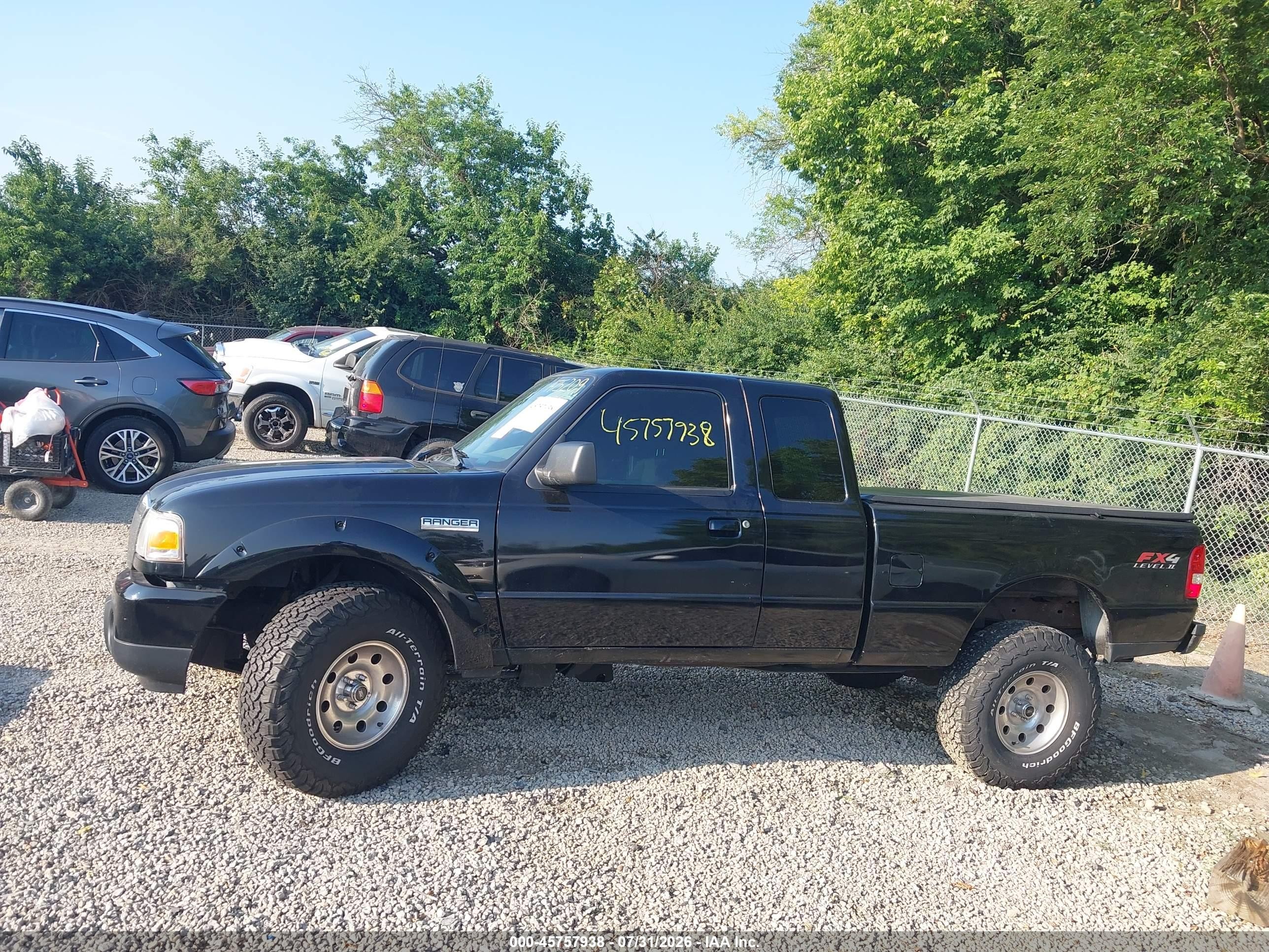 2011 Ford Ranger Sport Black vin: 1FTLR4FE4BPA75209