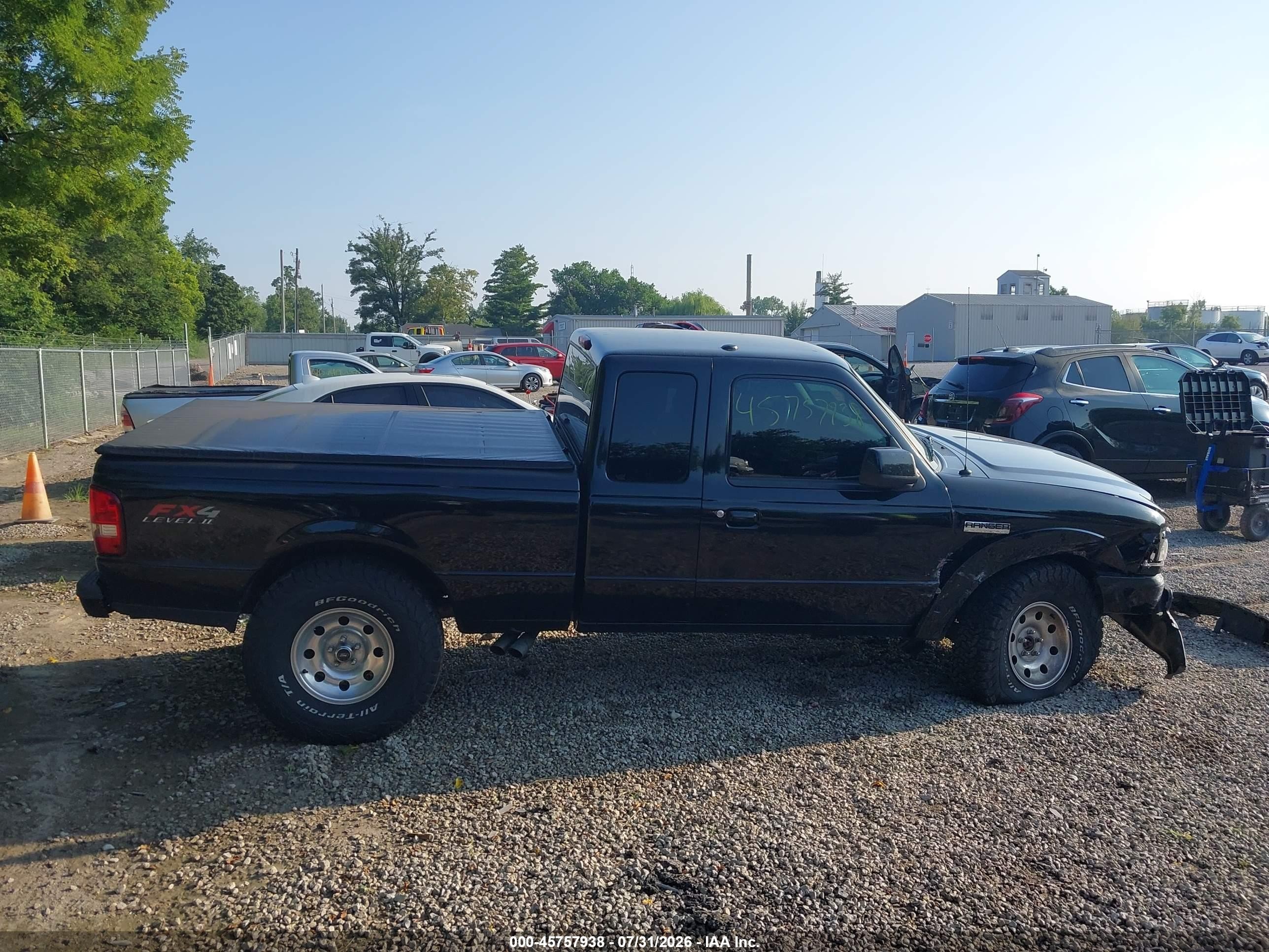 2011 Ford Ranger Sport Black vin: 1FTLR4FE4BPA75209