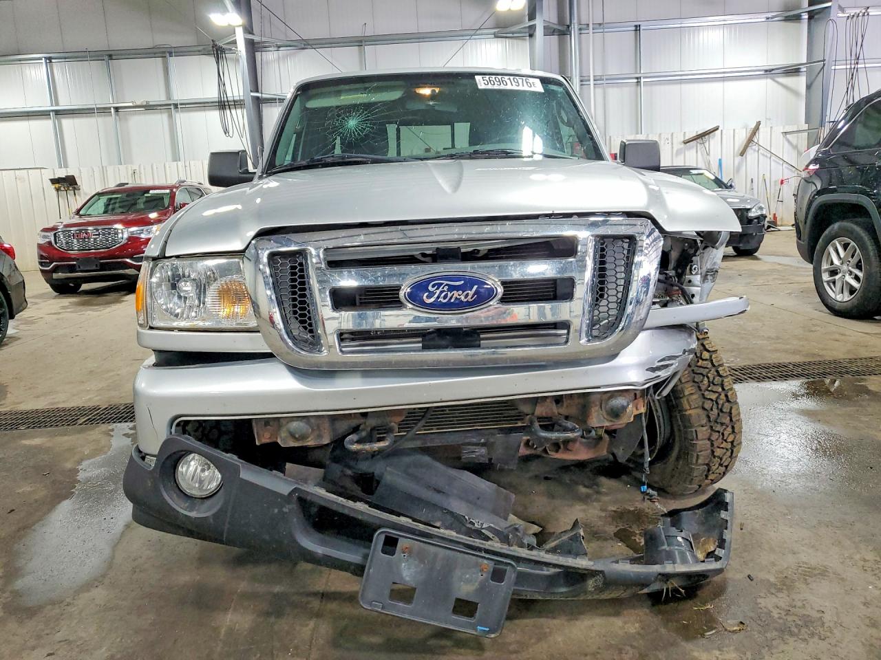 2011 Ford Ranger Super Cab White vin: 1FTLR4FE4BPA84167