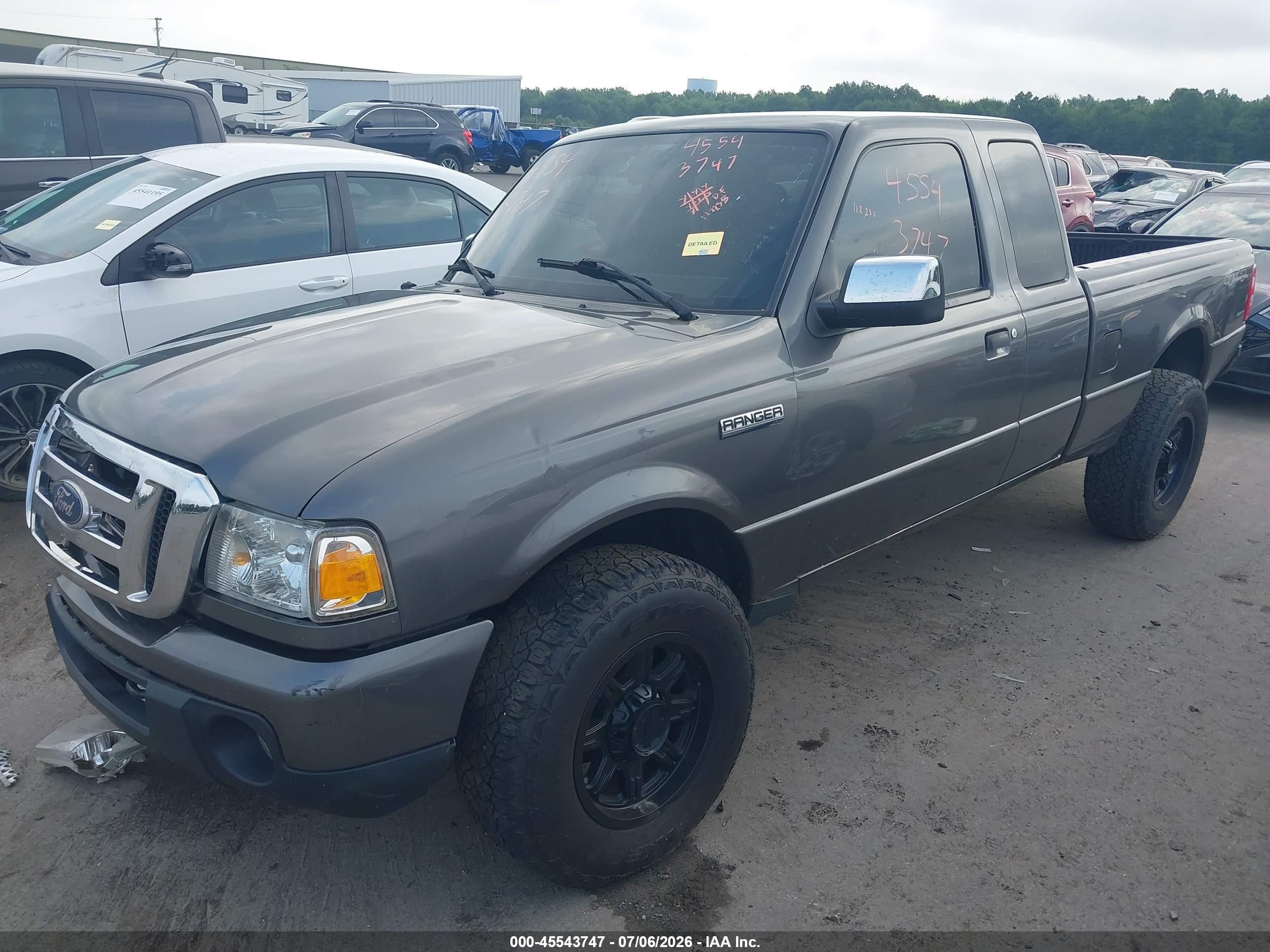 2011 Ford Ranger Sport/xlt Gray vin: 1FTLR4FE4BPA96982