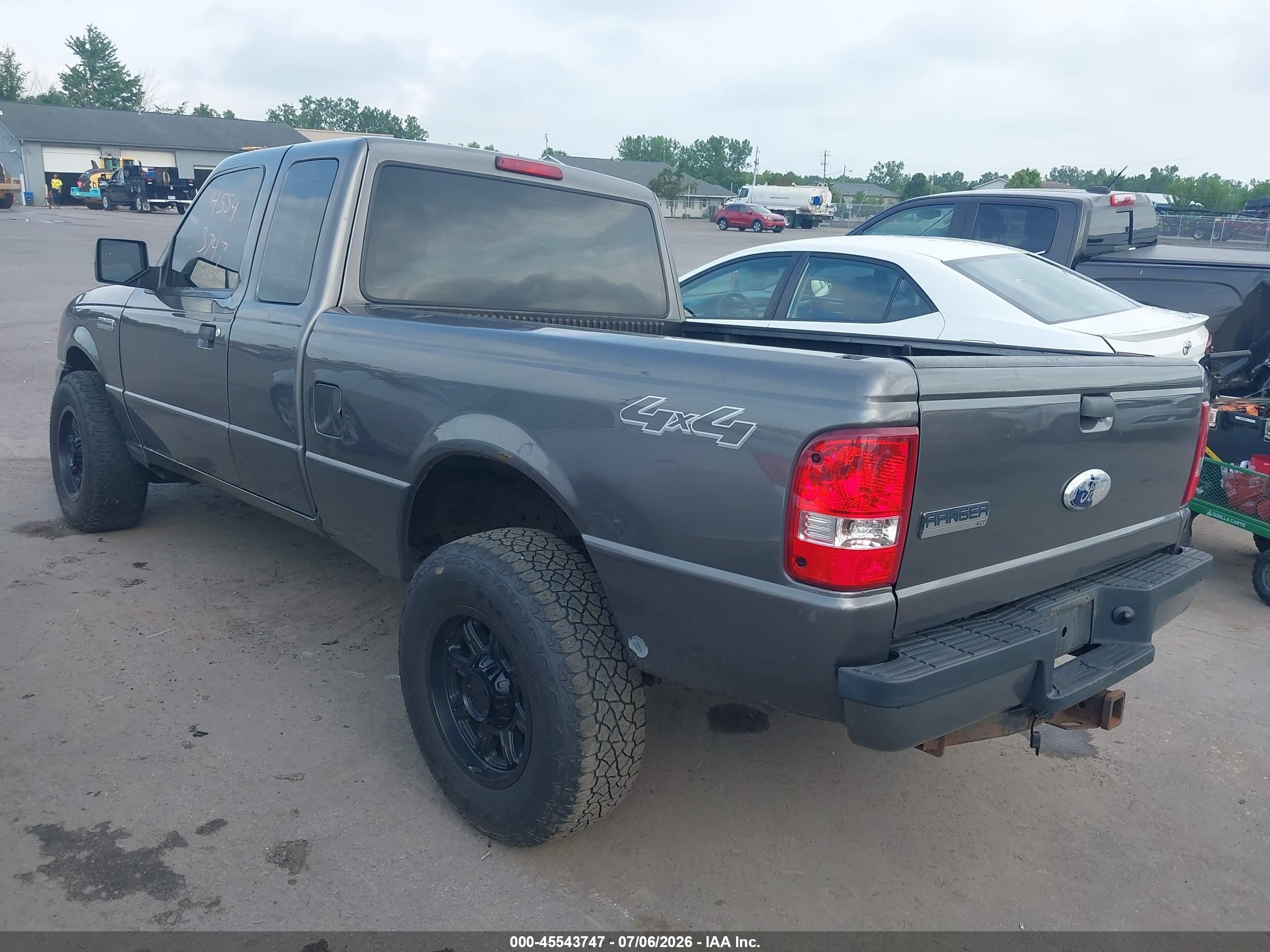 2011 Ford Ranger Sport/xlt Gray vin: 1FTLR4FE4BPA96982