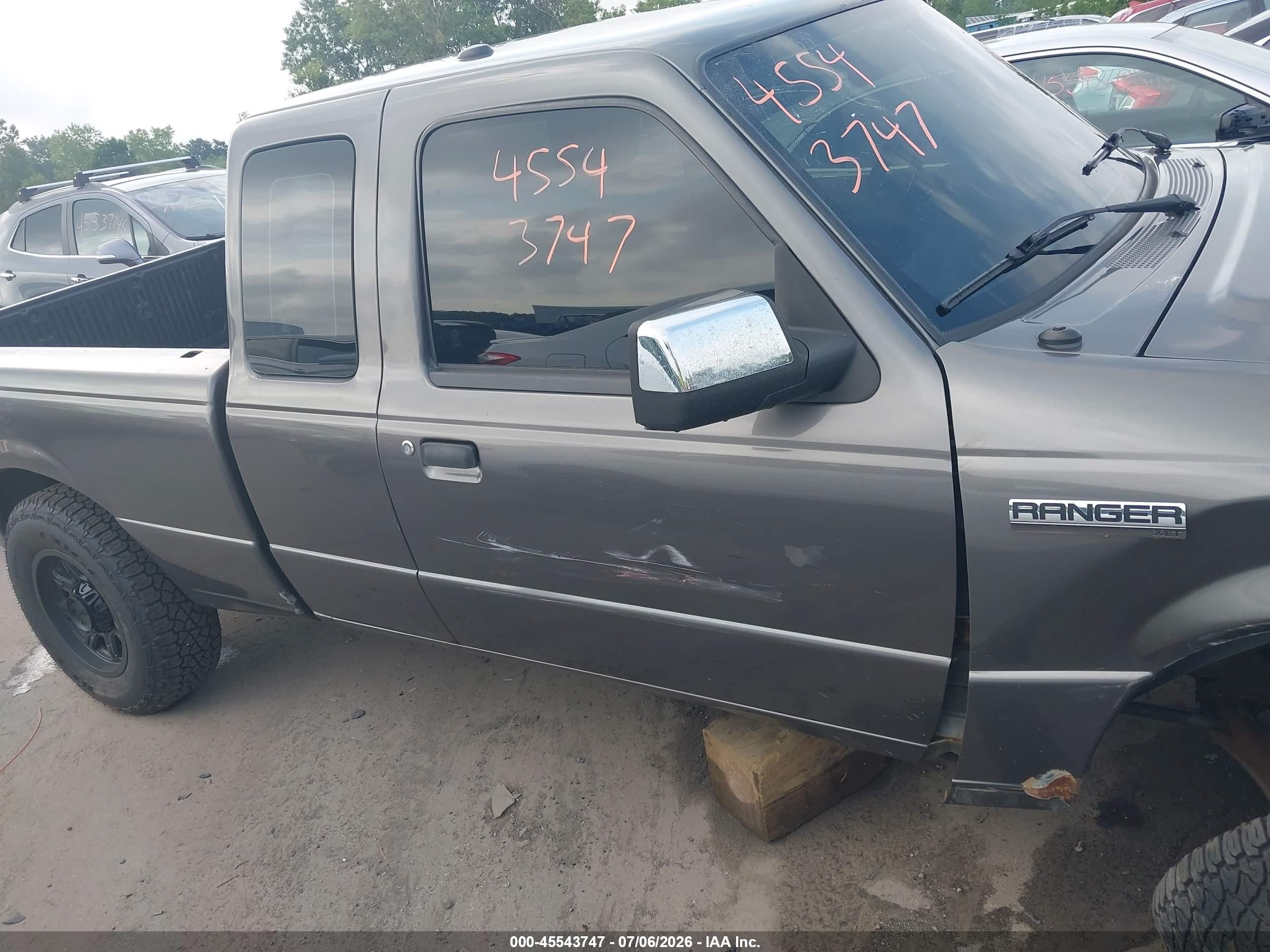 2011 Ford Ranger Sport/xlt Gray vin: 1FTLR4FE4BPA96982