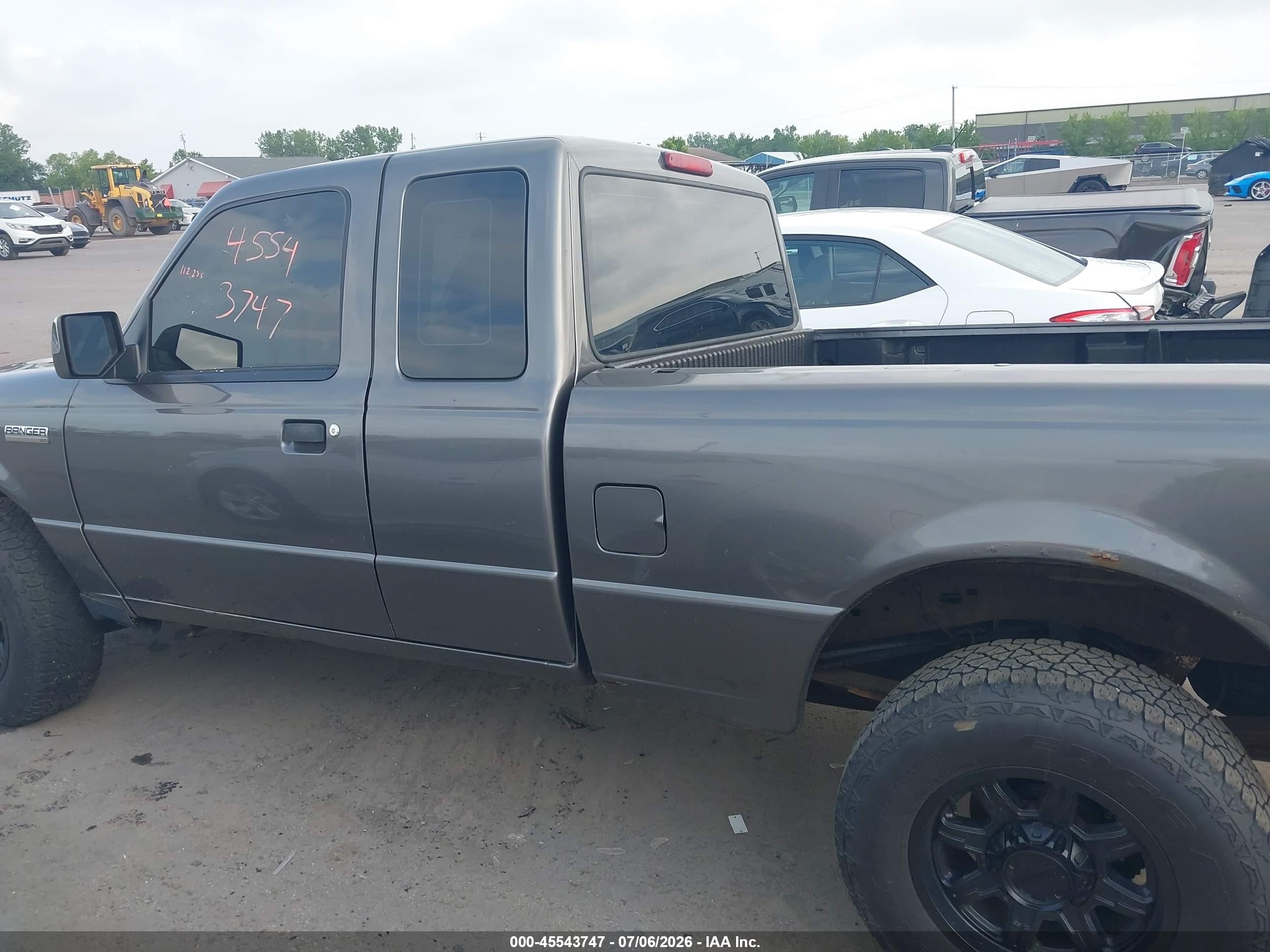 2011 Ford Ranger Sport/xlt Gray vin: 1FTLR4FE4BPA96982